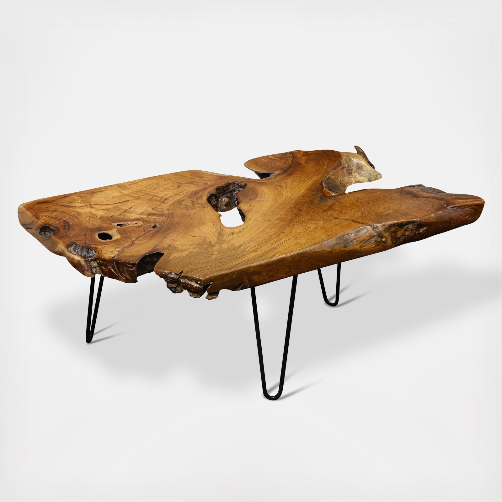 Badang Carving Coffee Table 3 Badang Carving Coffee Table