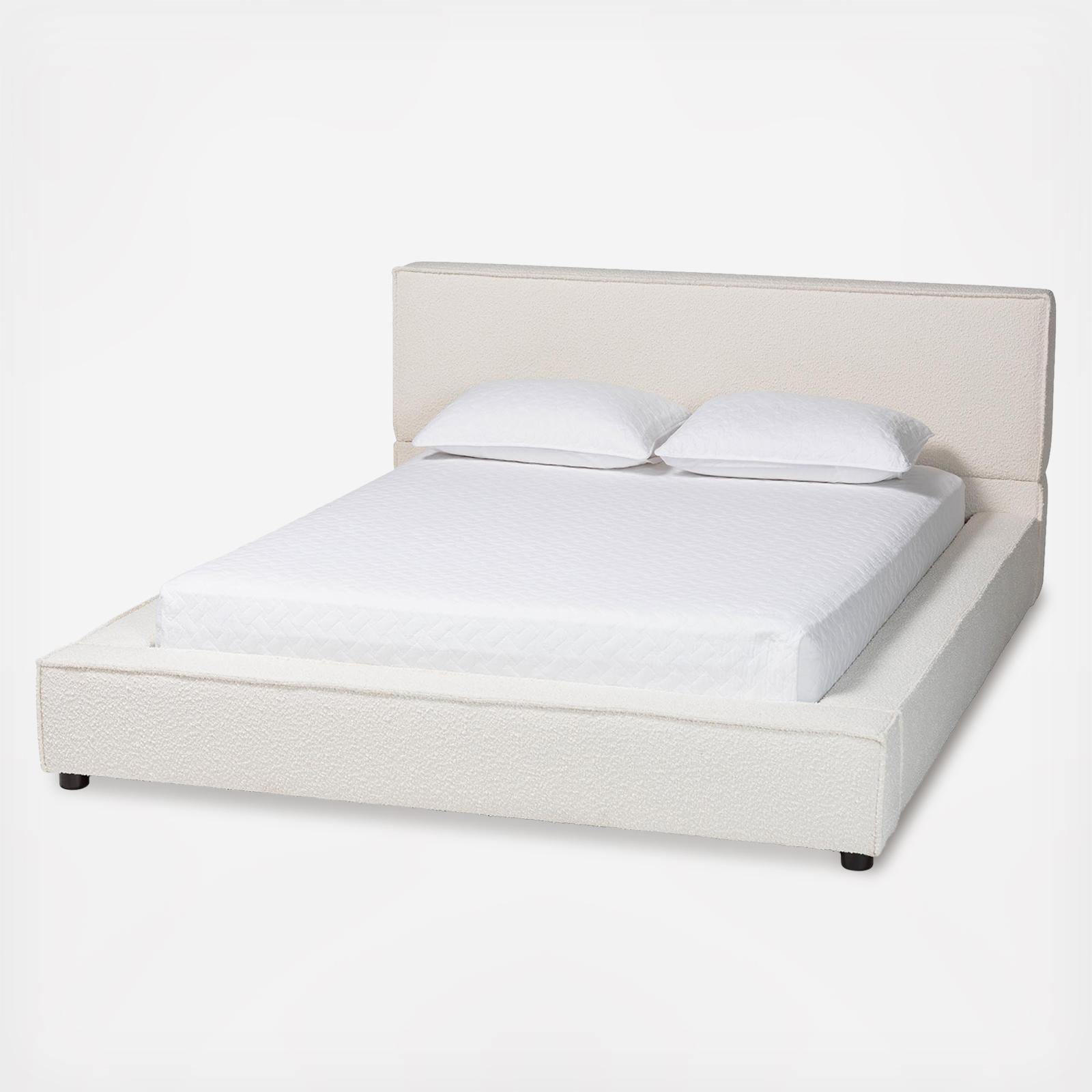 Bardia Modern Platform Bed with Wide Railing 3 Bardia Modern Platform Bed with Wide Railing