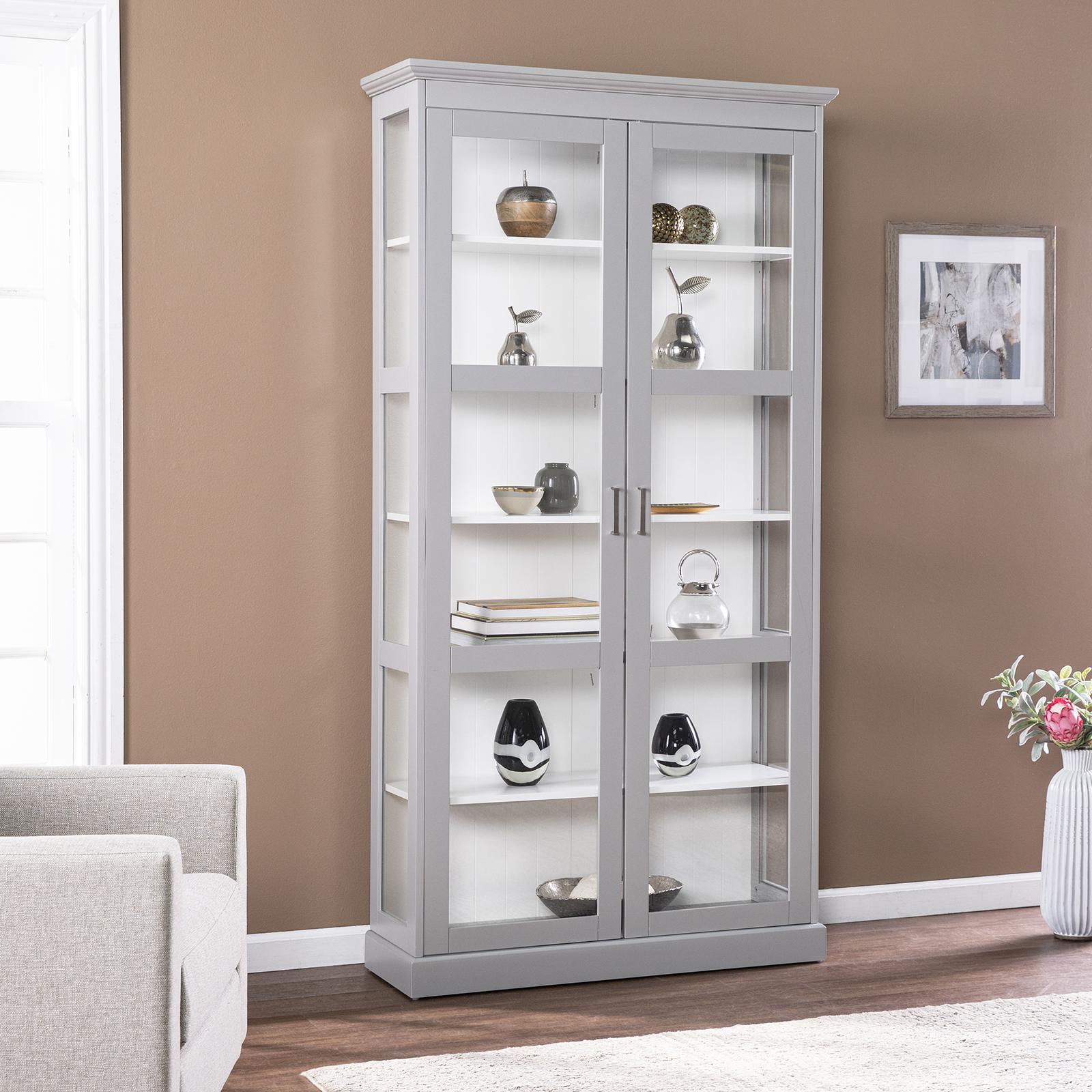 Bardonton Tall Curio Cabinet 6 Bardonton Tall Curio Cabinet