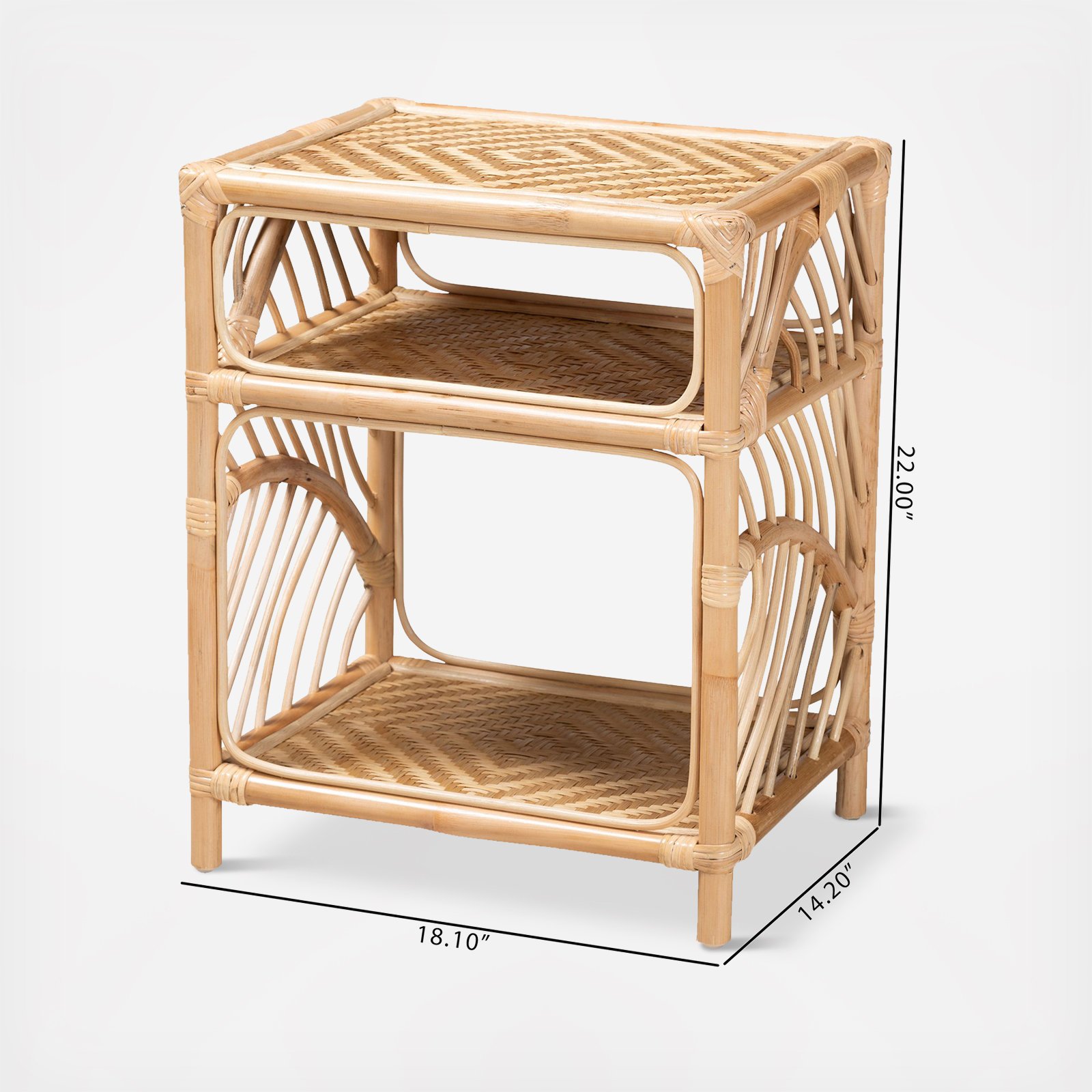 Baara Modern Bohemian Nightstand 6 Baara Modern Bohemian Nightstand