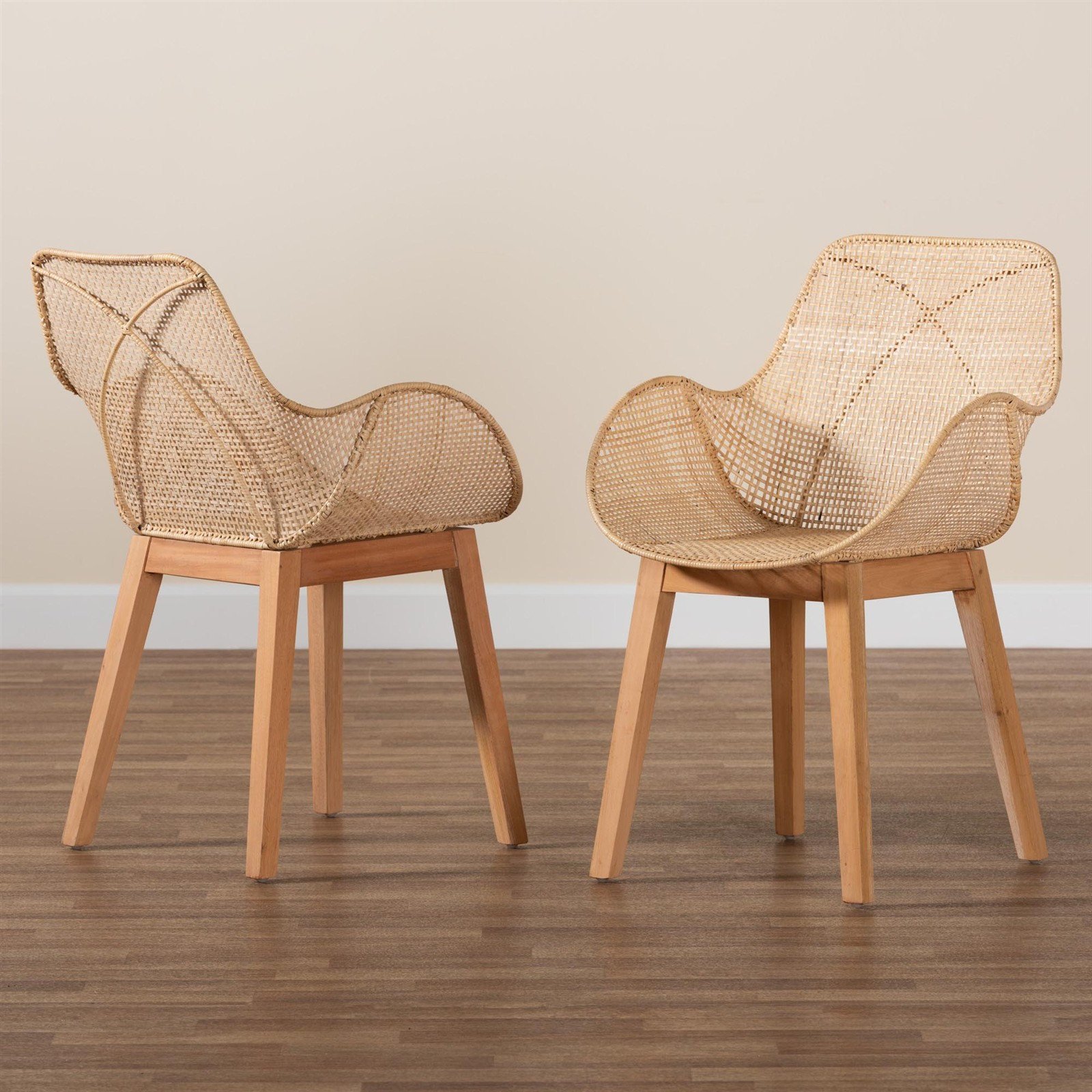 Ballerina Japandi Dining Chair, Set of 2 7 Ballerina Japandi Dining Chair, Set of 2