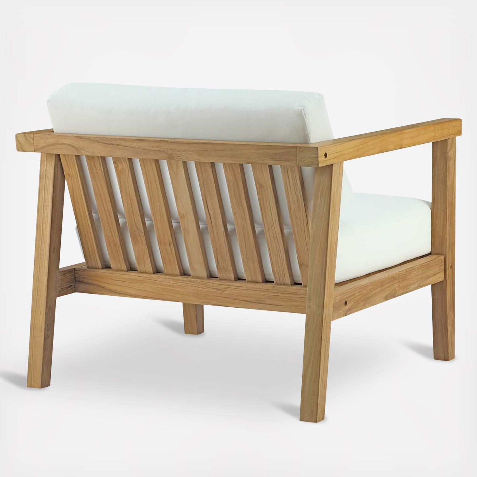 Bayport Outdoor Teak Armchair 3 Bayport Outdoor Teak Armchair
