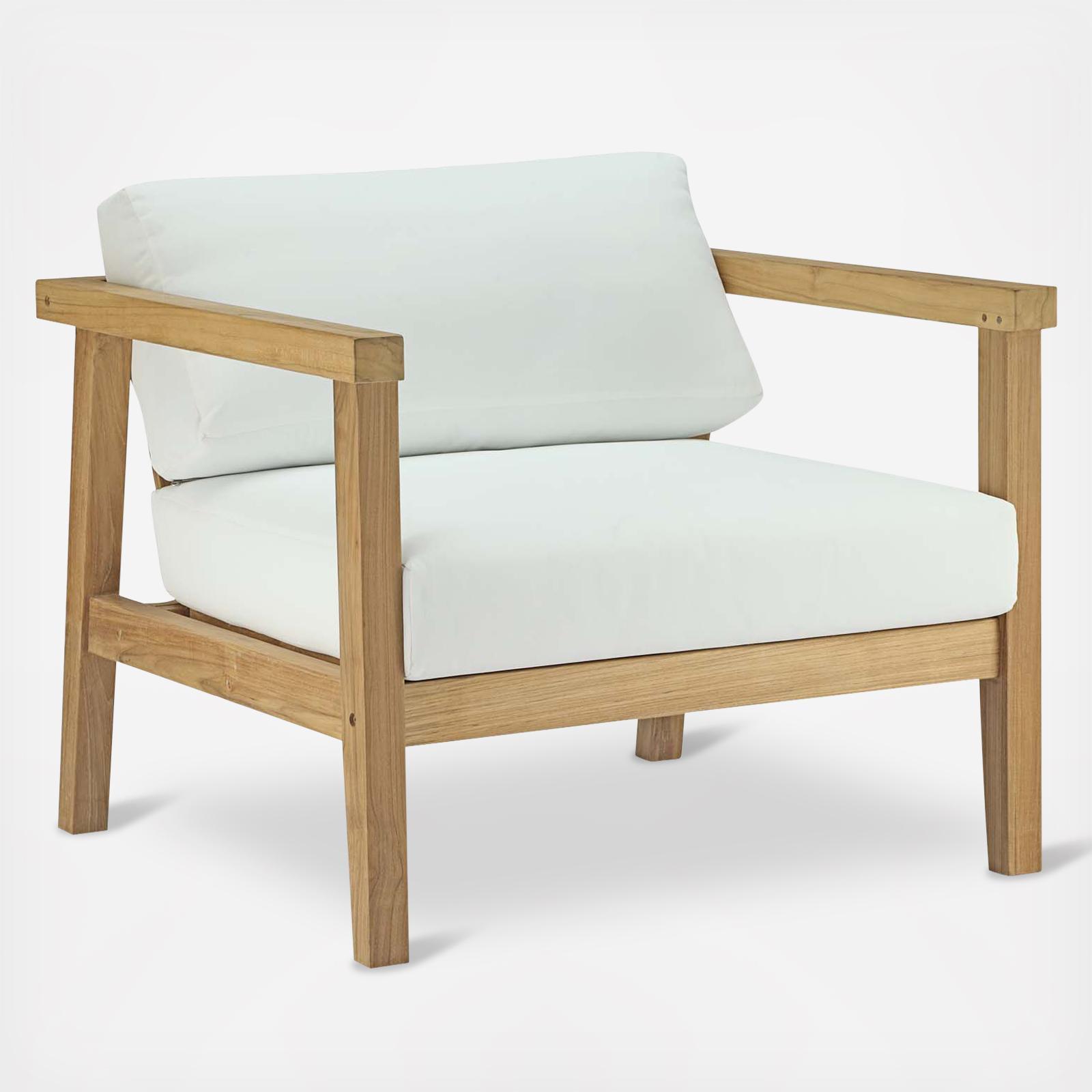Bayport Outdoor Teak Armchair 4 Bayport Outdoor Teak Armchair