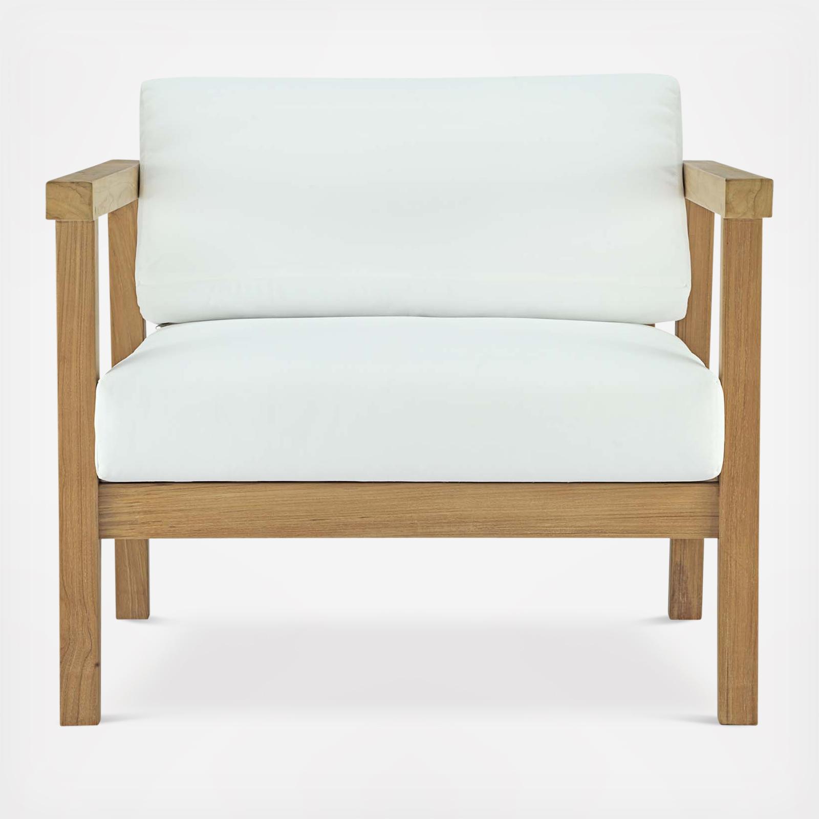 Bayport Outdoor Teak Armchair 5 Bayport Outdoor Teak Armchair