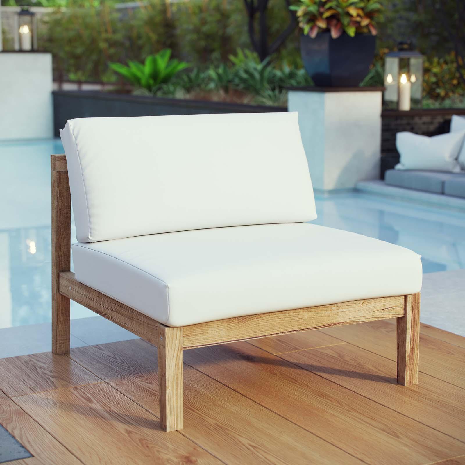 Bayport Outdoor Teak Armless Chair 10 Bayport Outdoor Teak Armless Chair