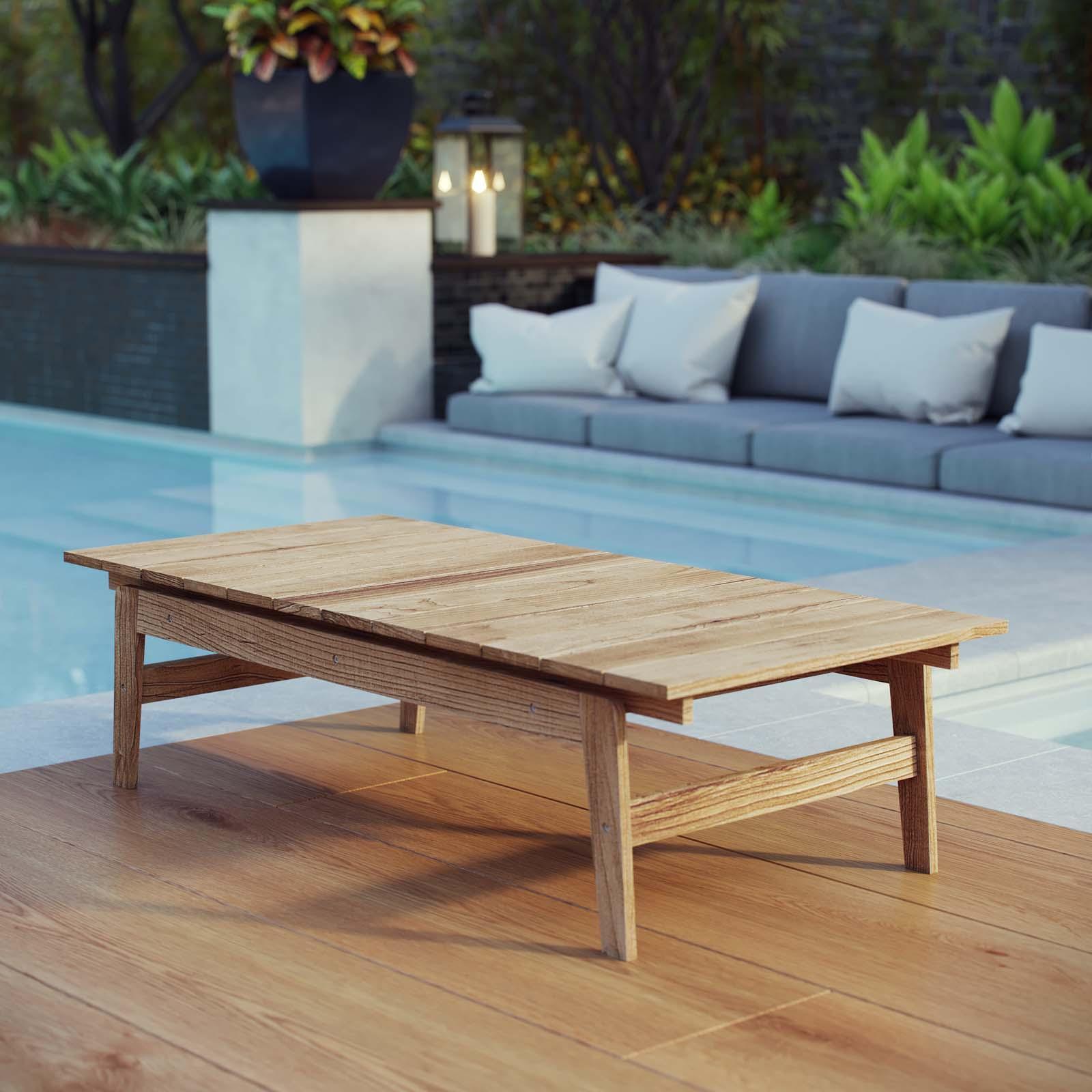 Bayport Outdoor Teak Coffee Table 10 Bayport Outdoor Teak Coffee Table