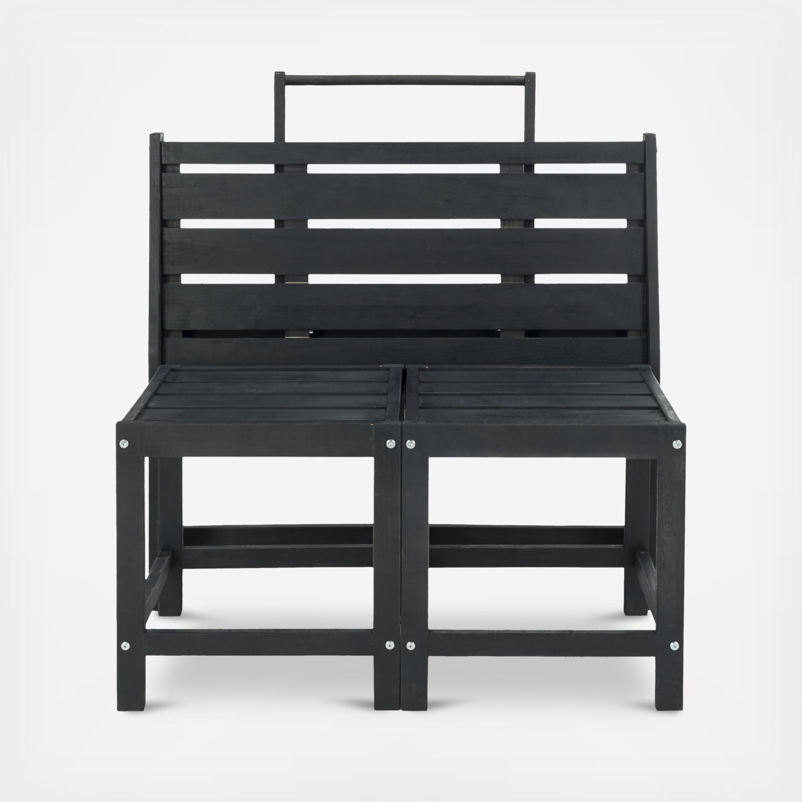Belamy Transformer Outdoor Bench 6 Belamy Transformer Outdoor Bench
