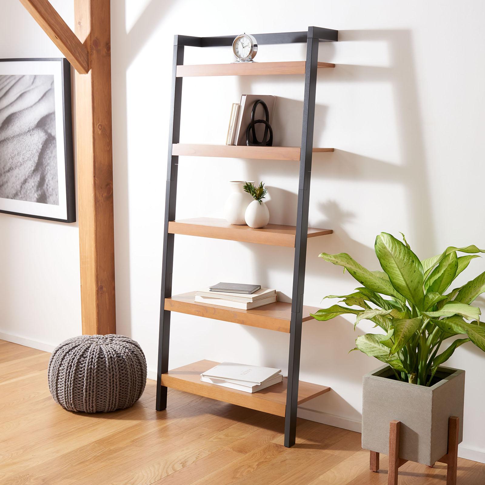 Beauregard 5-Tier Leaning Etagere 17 Beauregard 5-Tier Leaning Etagere