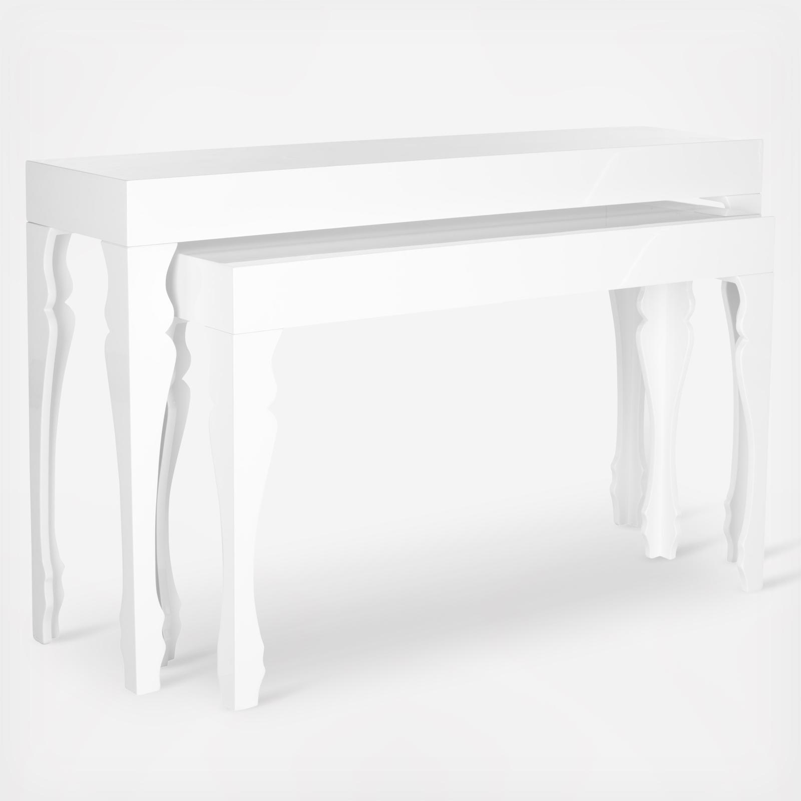 Beth 2-Piece Stacking Console Set 3 Beth 2-Piece Stacking Console Set