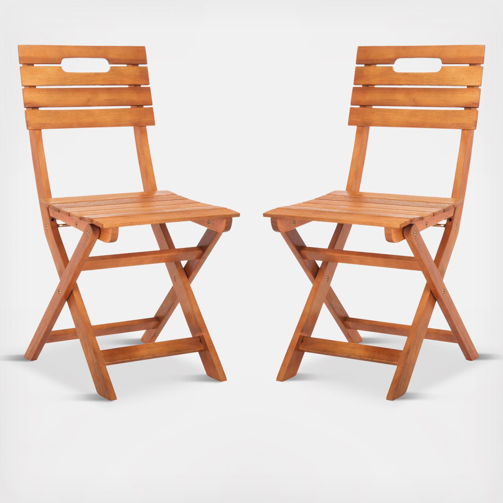 Blison Outdoor Folding Chair, Set of 2 1 Blison Outdoor Folding Chair, Set of 2