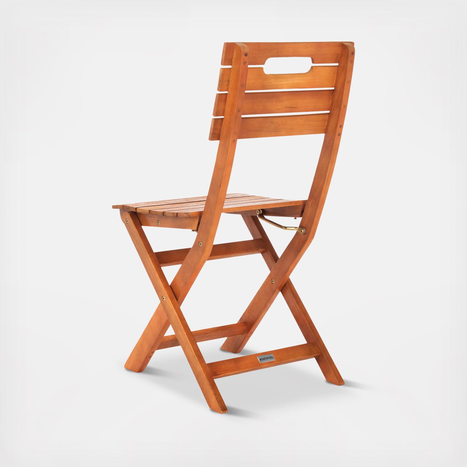 Blison Outdoor Folding Chair, Set of 2 2 Blison Outdoor Folding Chair, Set of 2