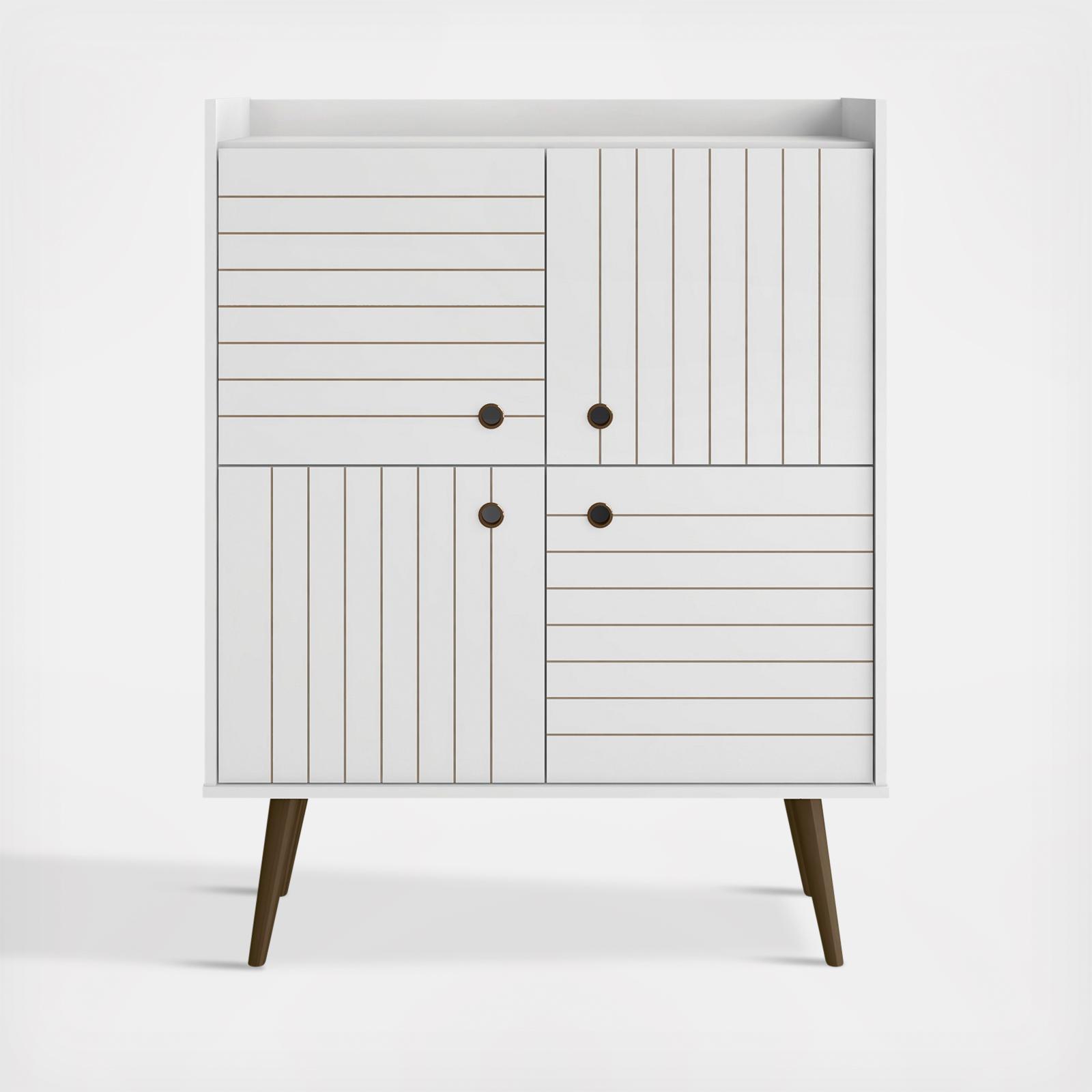 Bogart 4-Shelve Accent Cabinet 2 Bogart 4-Shelve Accent Cabinet