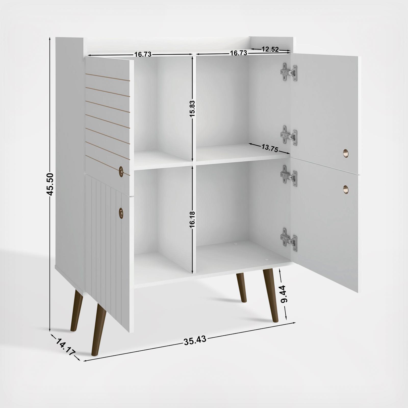 Bogart 4-Shelve Accent Cabinet 7 Bogart 4-Shelve Accent Cabinet