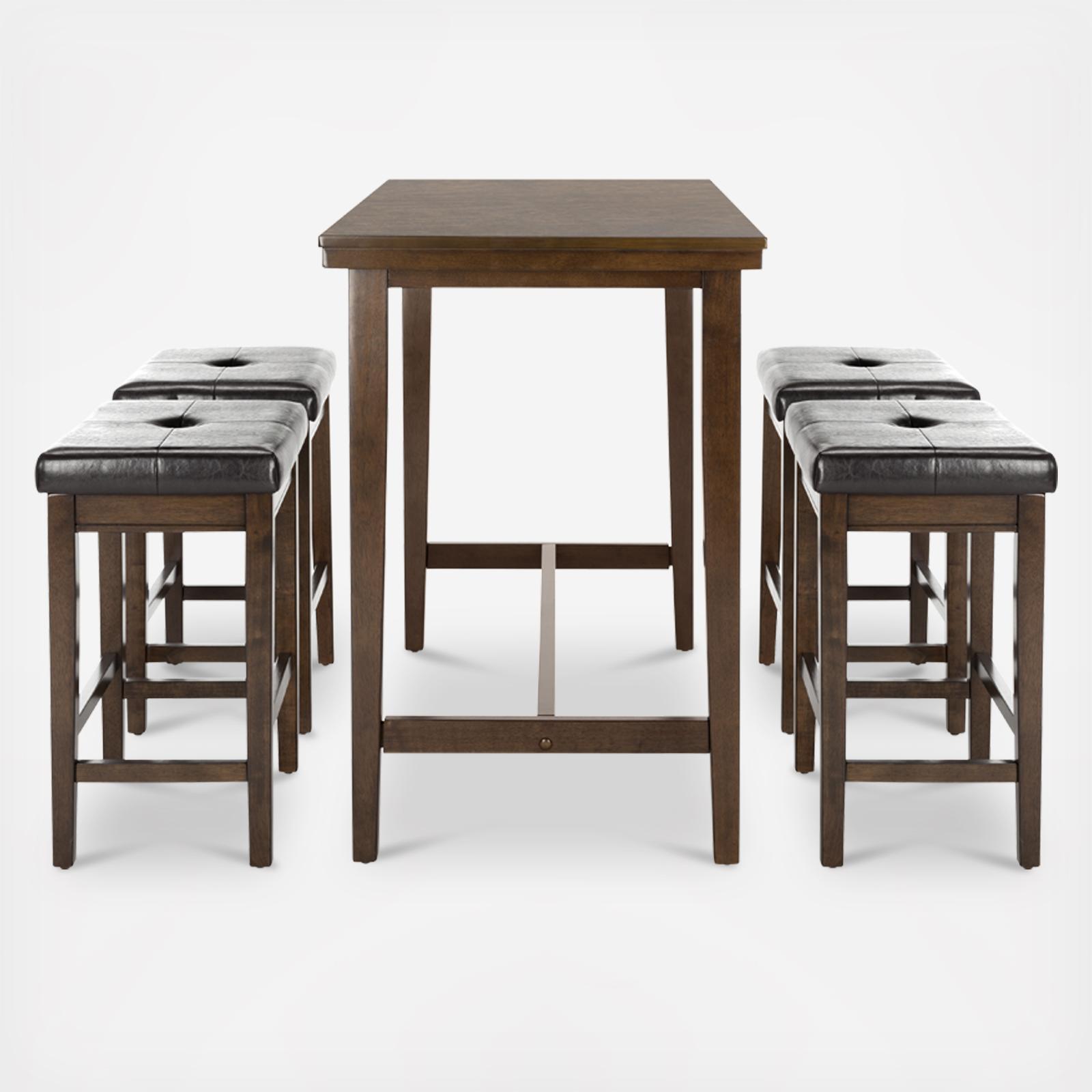 Billy 5-Piece Pub Set 3 Billy 5-Piece Pub Set