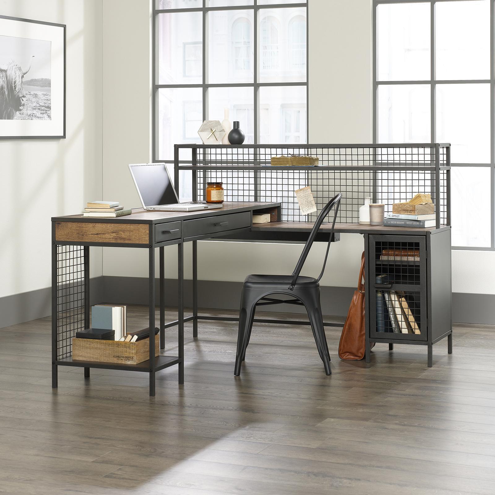 Boulevard Cafe L-Shaped Desk 4 Boulevard Cafe L-Shaped Desk
