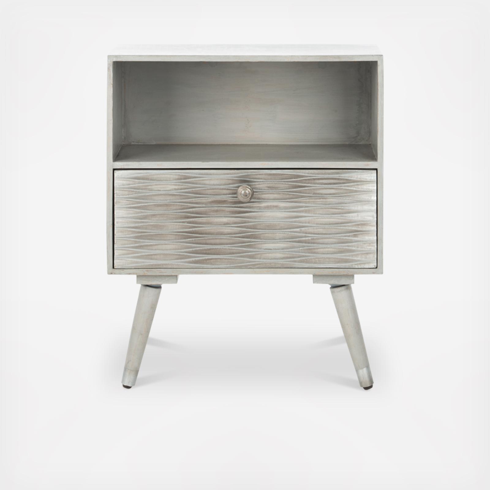Brandy Textured Nightstand 5 Brandy Textured Nightstand