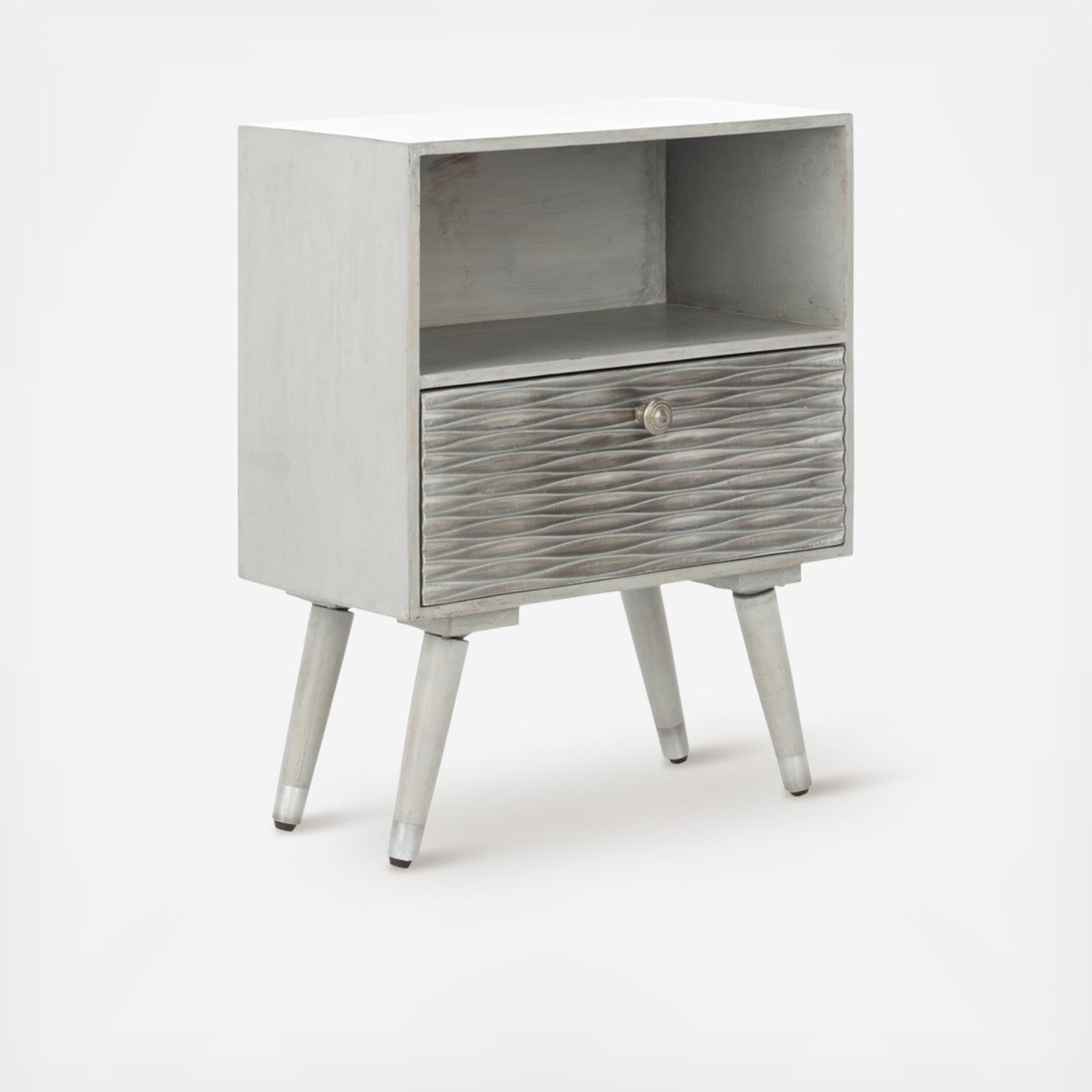 Brandy Textured Nightstand 6 Brandy Textured Nightstand