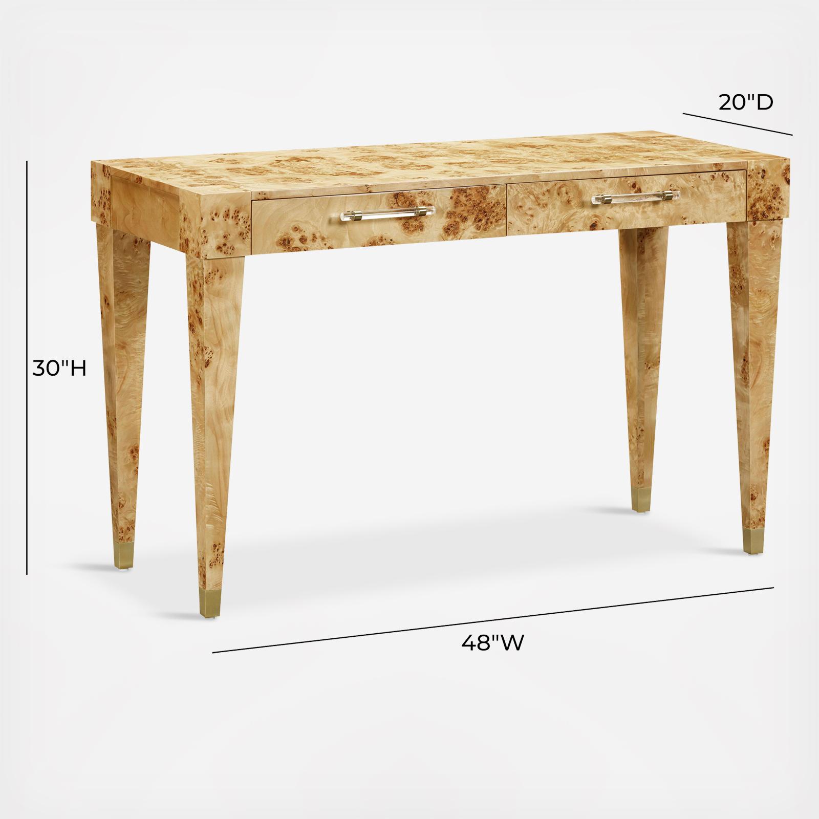 Brandyss Burl Work Desk 6 Brandyss Burl Work Desk