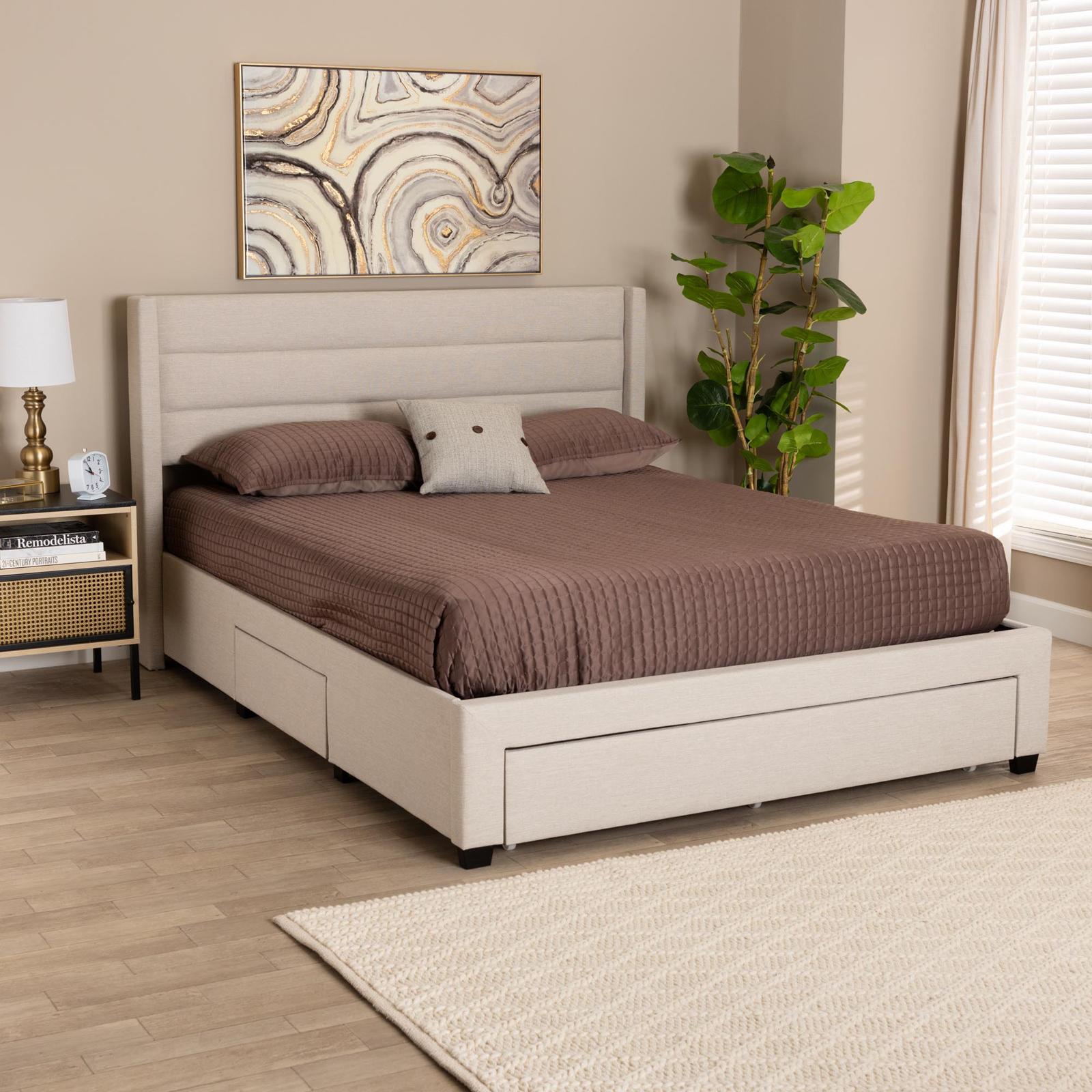 Braylon Mid-Century Modern Platform Bed 10 Braylon Mid-Century Modern Platform Bed