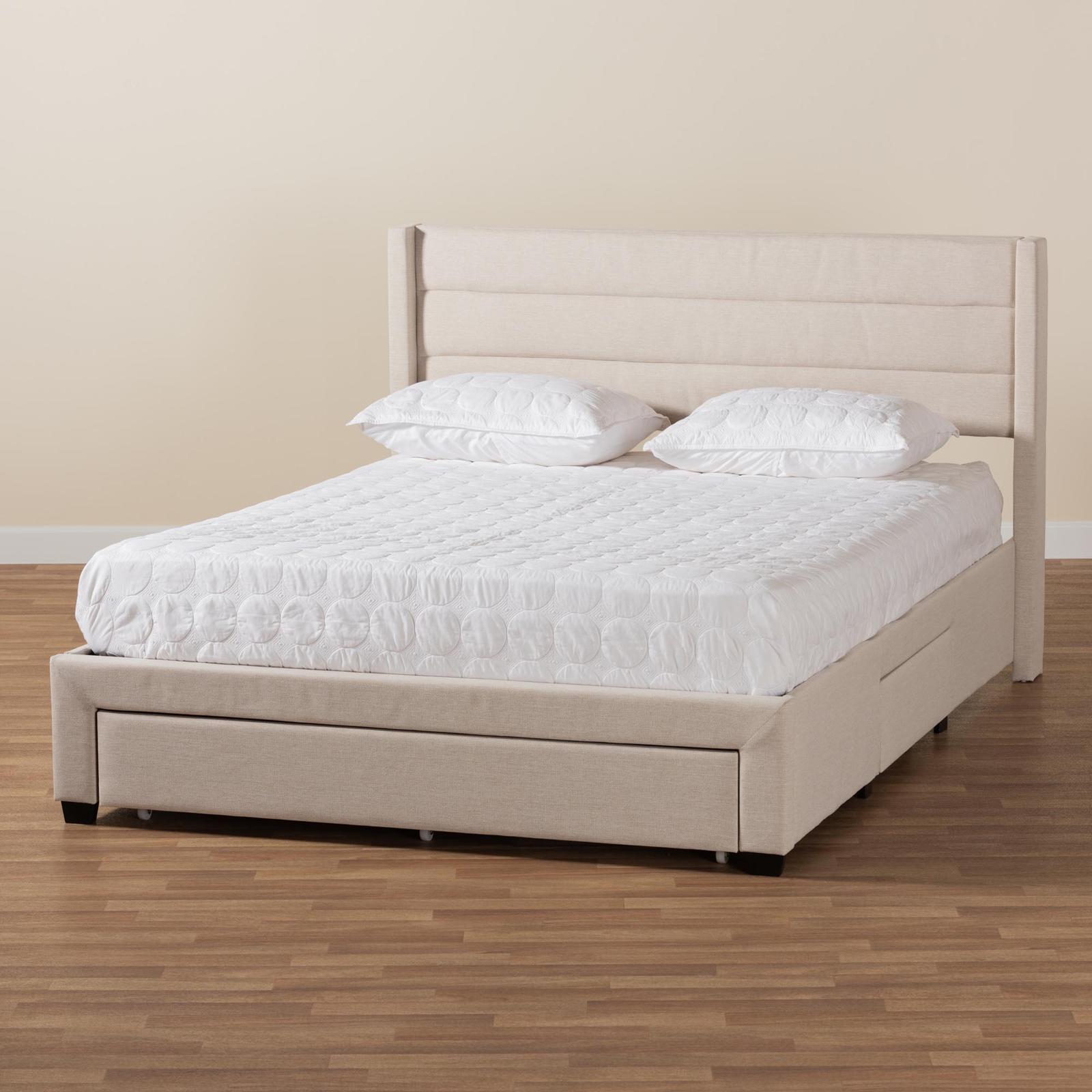 Braylon Mid-Century Modern Platform Bed 2 Braylon Mid-Century Modern Platform Bed
