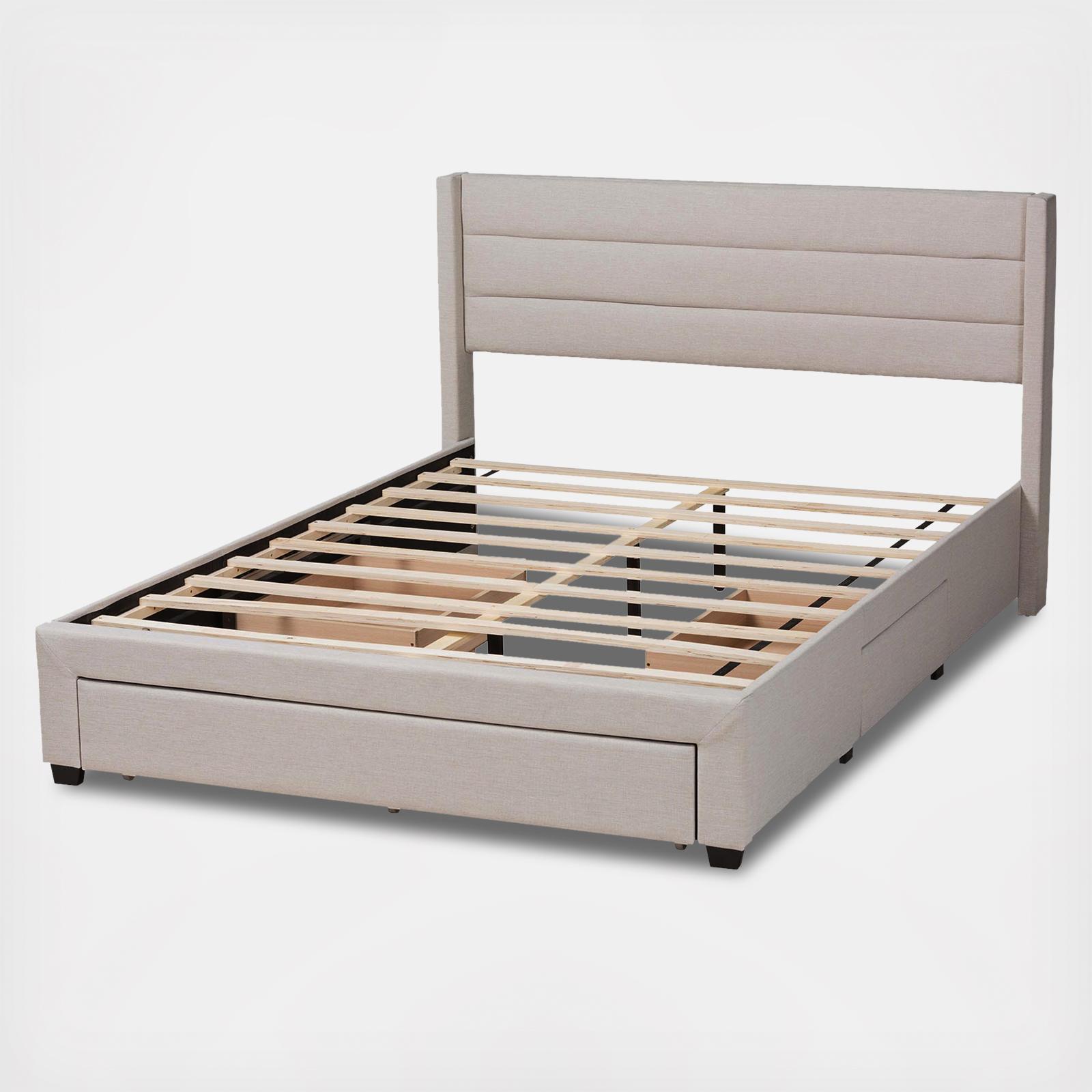 Braylon Mid-Century Modern Platform Bed 3 Braylon Mid-Century Modern Platform Bed