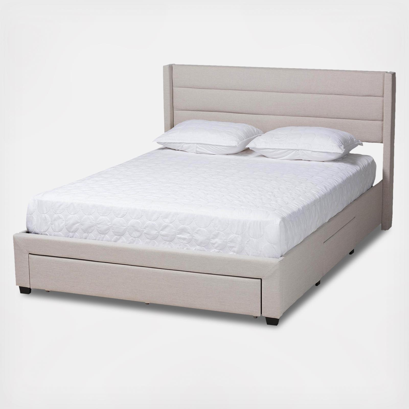 Braylon Mid-Century Modern Platform Bed 4 Braylon Mid-Century Modern Platform Bed