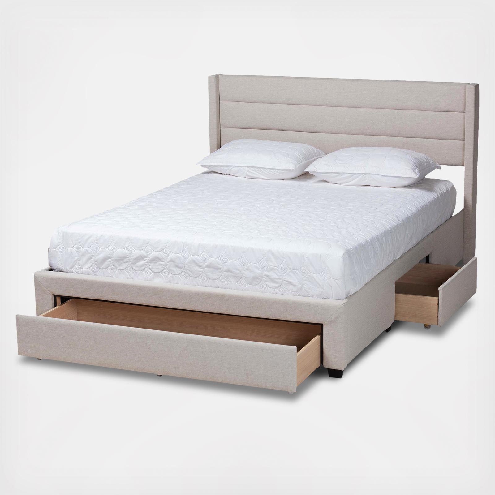 Braylon Mid-Century Modern Platform Bed 5 Braylon Mid-Century Modern Platform Bed