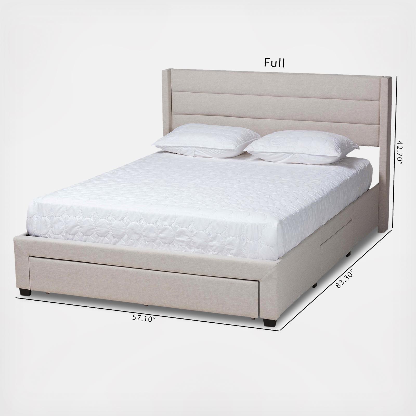 Braylon Mid-Century Modern Platform Bed 7 Braylon Mid-Century Modern Platform Bed