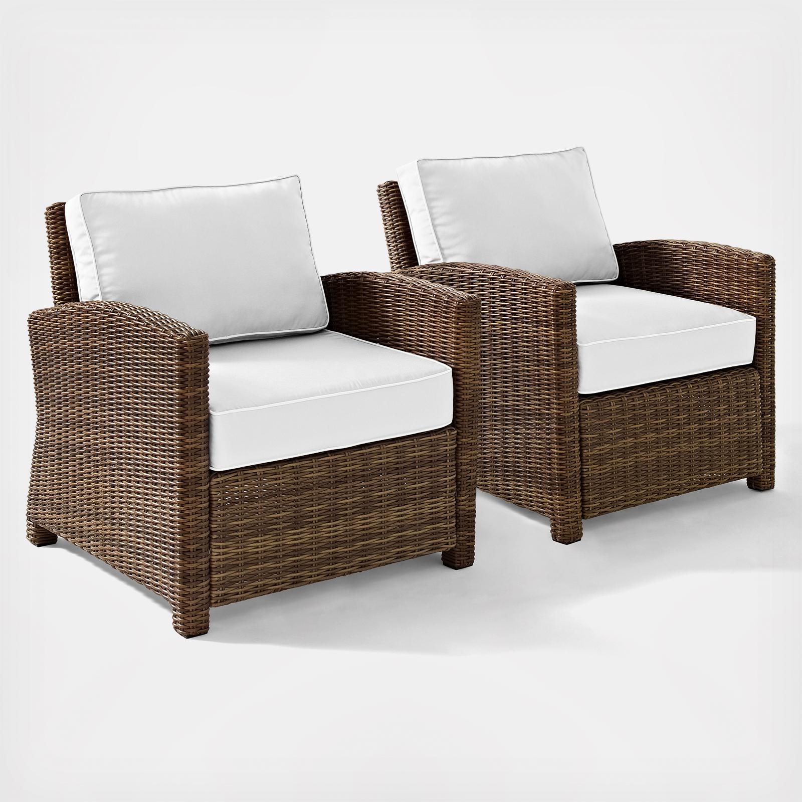 Bradenton Outdoor Armchair, Set of 2 2 Bradenton Outdoor Armchair, Set of 2