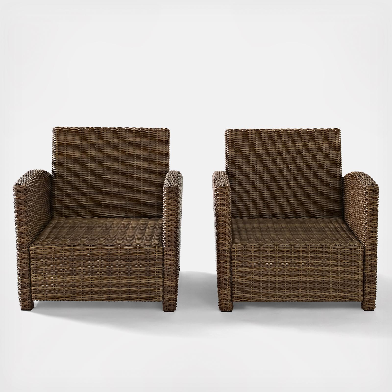 Bradenton Outdoor Armchair, Set of 2 4 Bradenton Outdoor Armchair, Set of 2