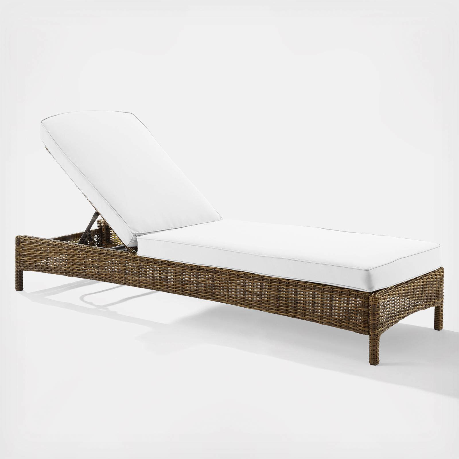 Bradenton Outdoor Wicker Chaise Lounge