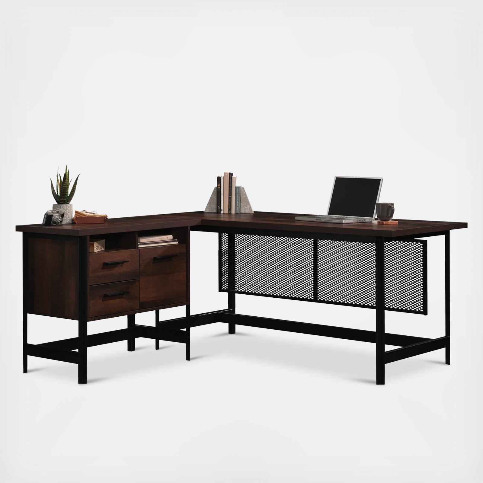 Briarbrook L-Shaped Computer Desk 5 Briarbrook L-Shaped Computer Desk