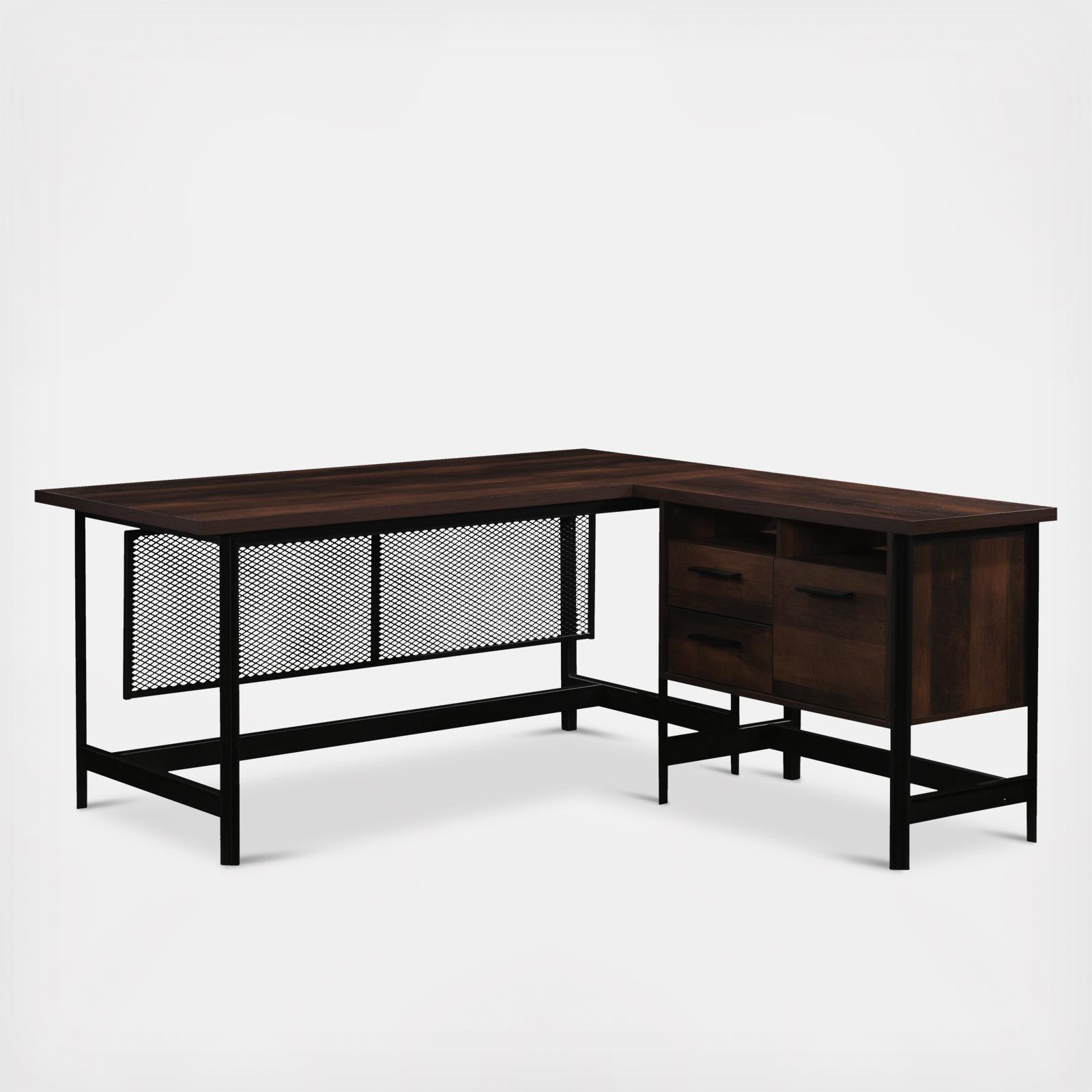 Briarbrook L-Shaped Computer Desk 7 Briarbrook L-Shaped Computer Desk