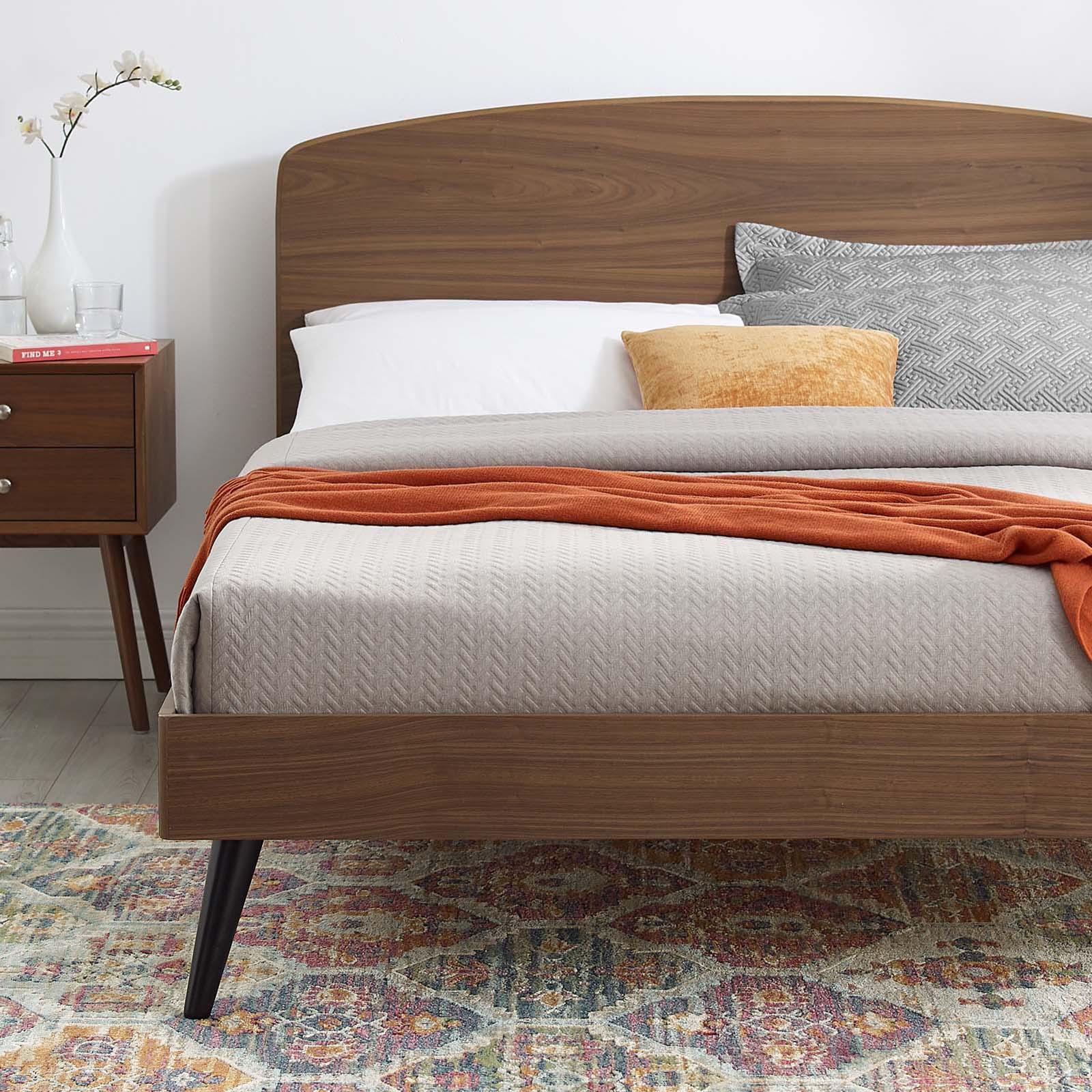Bronwen Wood Platform Bed 17 Bronwen Wood Platform Bed