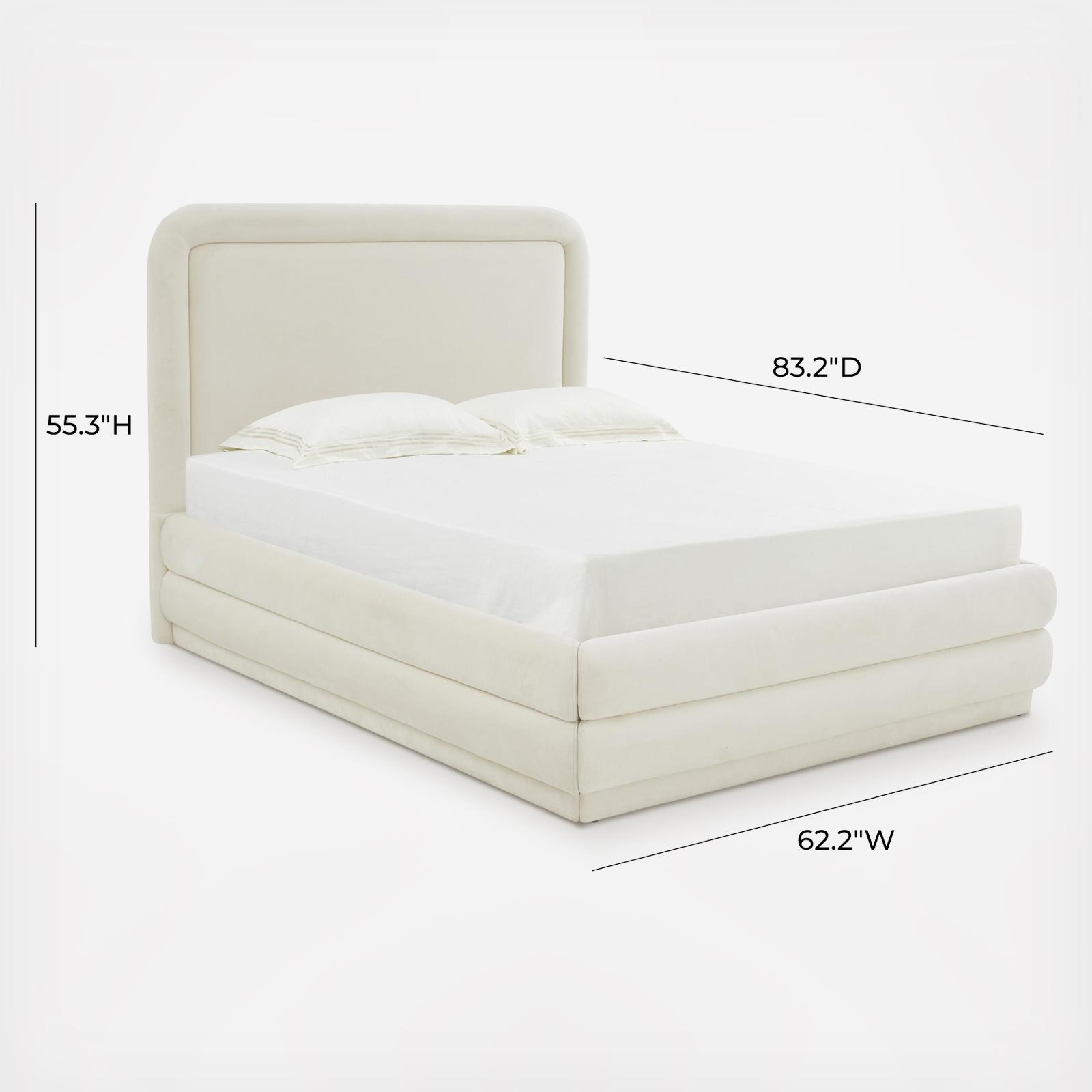 Briella Velvet Bed 5 Briella Velvet Bed