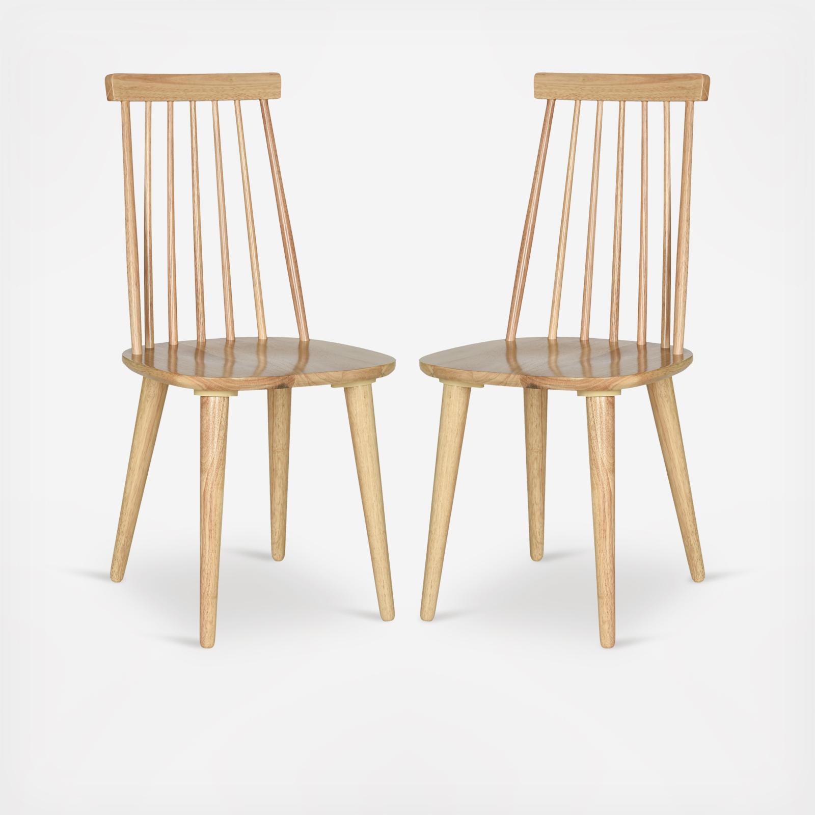 Burris Spindle Side Chair, Set of 2