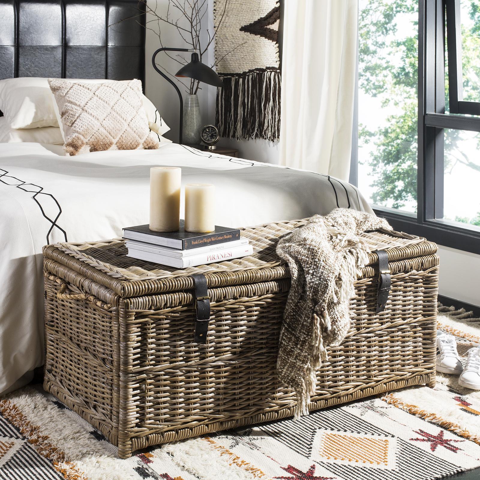Caden Wicker Storage Trunk 17 Caden Wicker Storage Trunk