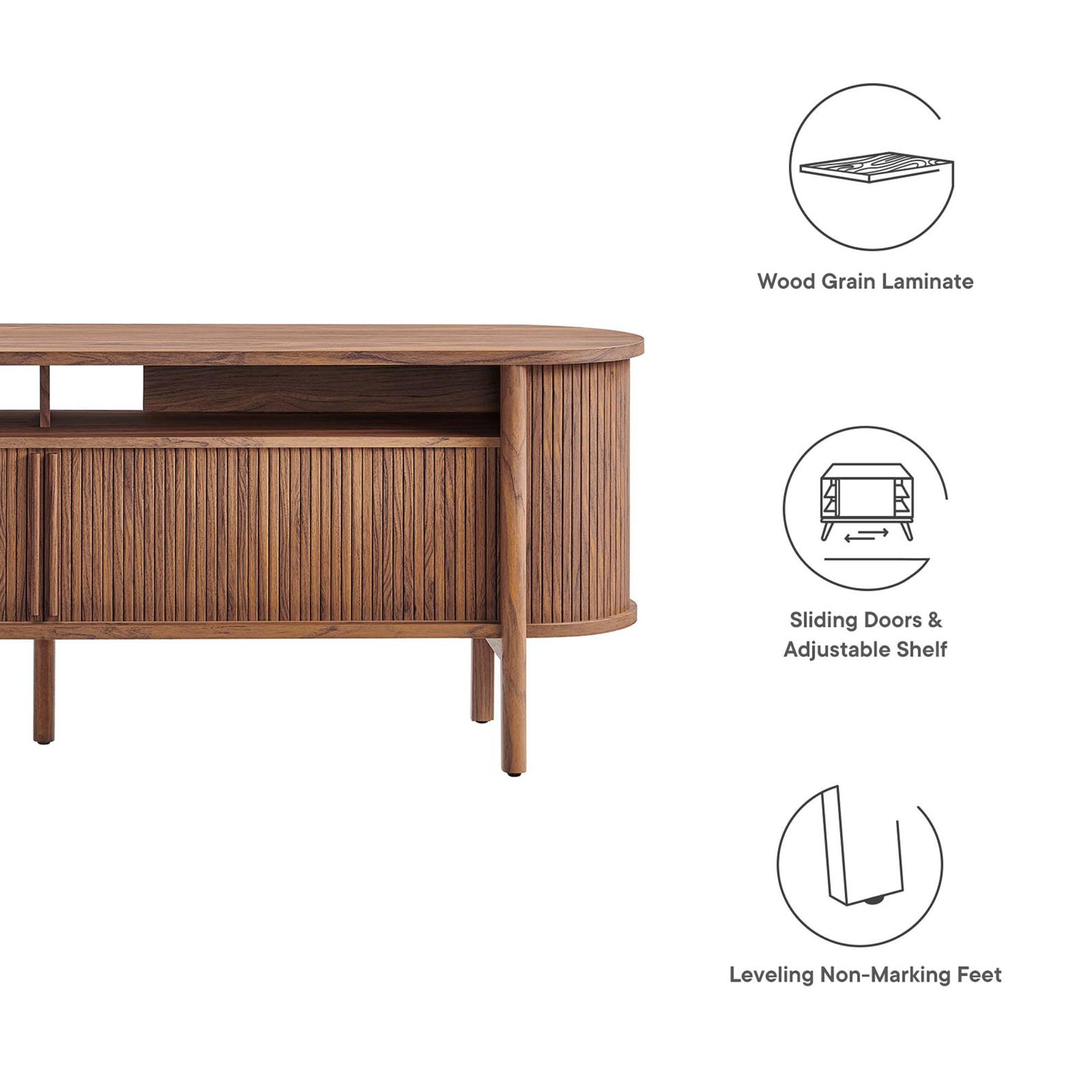 Cadence Curved TV Stand 7 Cadence Curved TV Stand