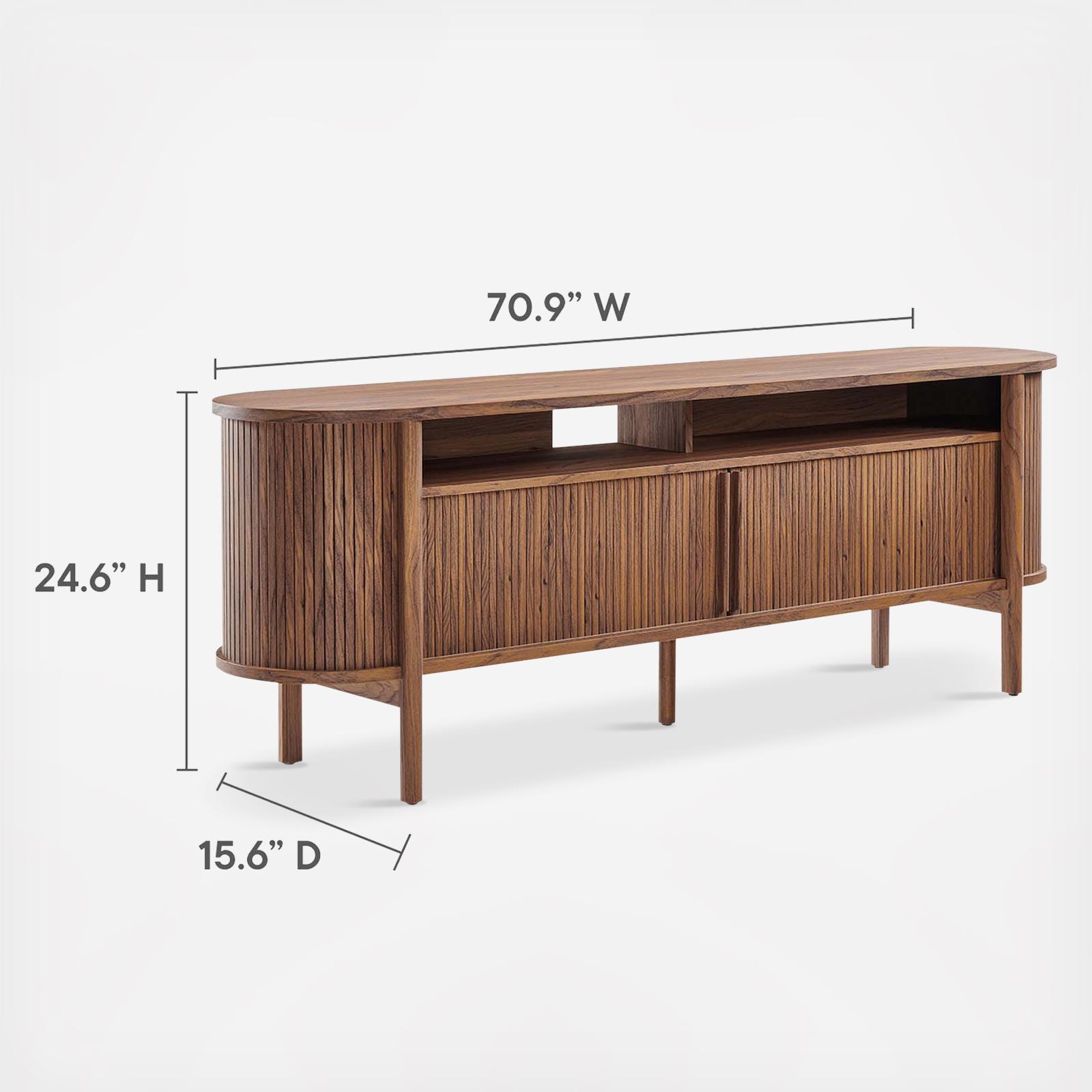 Cadence Curved TV Stand 8 Cadence Curved TV Stand