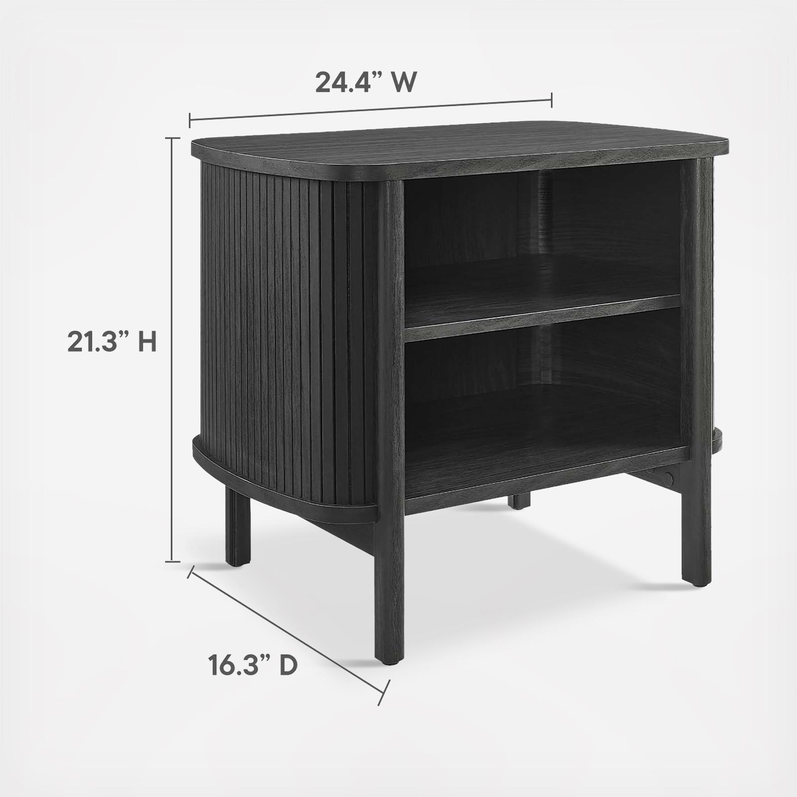 Cadence Open Storage Nightstand 8 Cadence Open Storage Nightstand