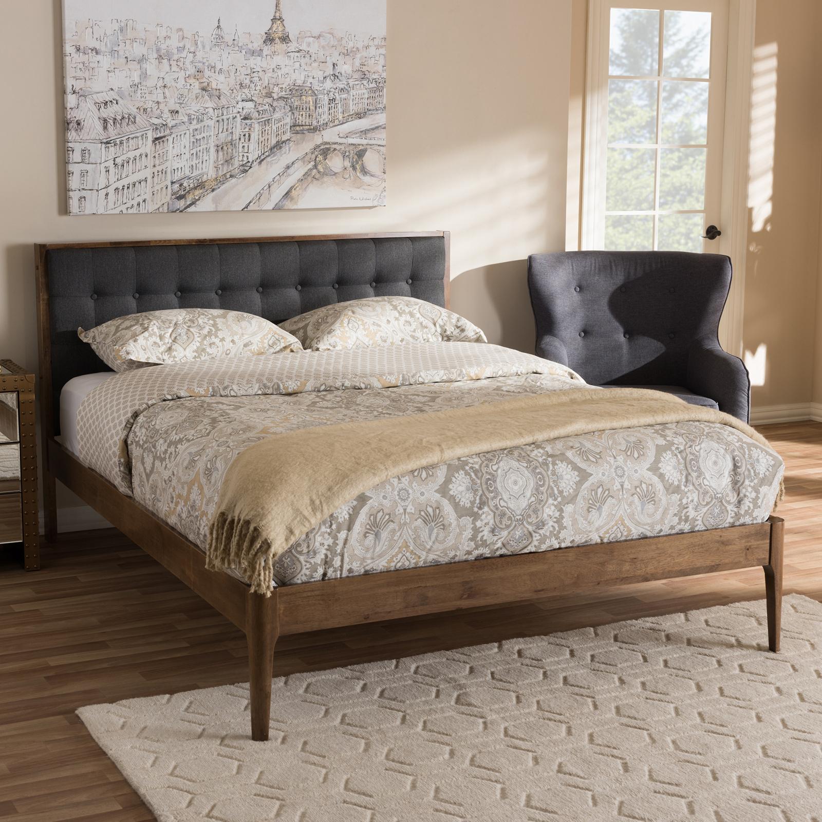 Button-Tufted Platform Bed 8 Button-Tufted Platform Bed