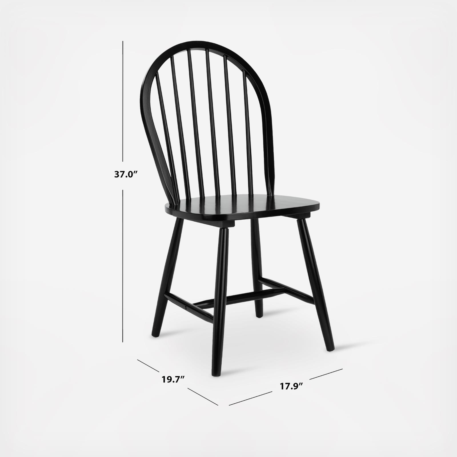 Camden Spindle Dining Chairs, Set of 2 5 Camden Spindle Dining Chairs, Set of 2