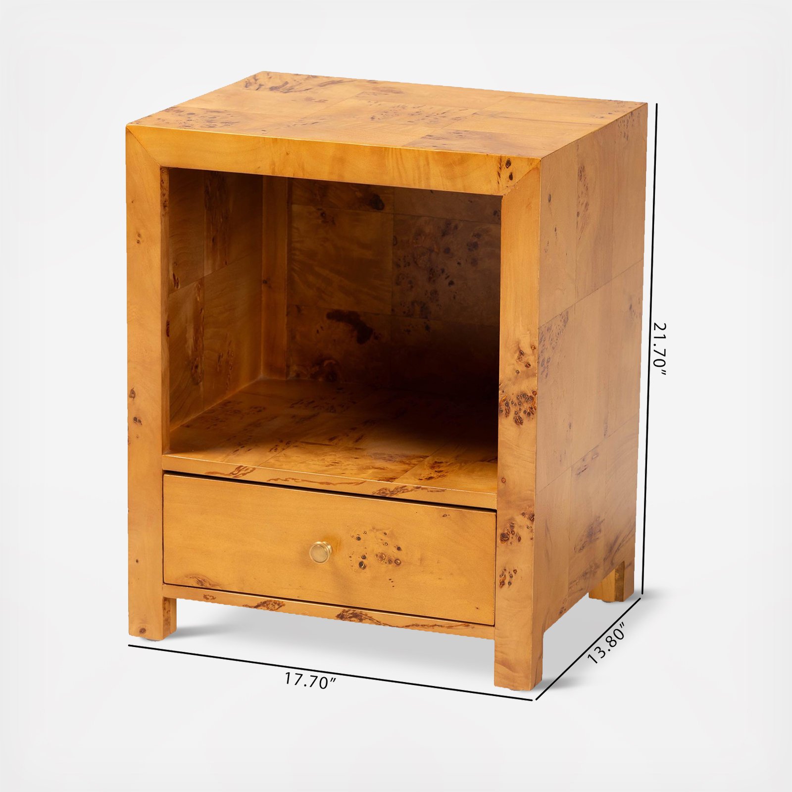 Camira Modern & Contemporary 1-Drawer Nightstand 7 Camira Modern & Contemporary 1-Drawer Nightstand