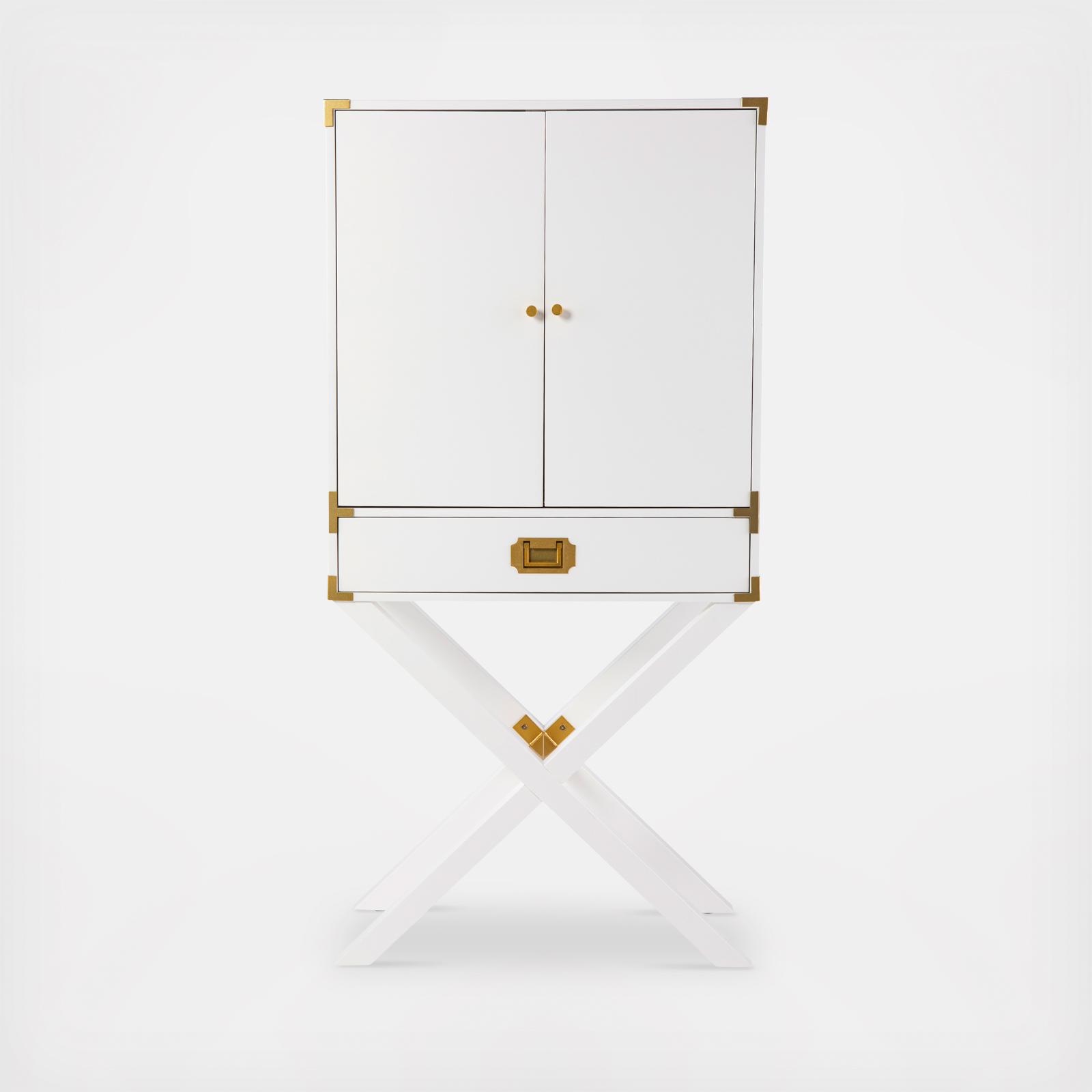 Campaign Tall Bar Cabinet 3 Campaign Tall Bar Cabinet
