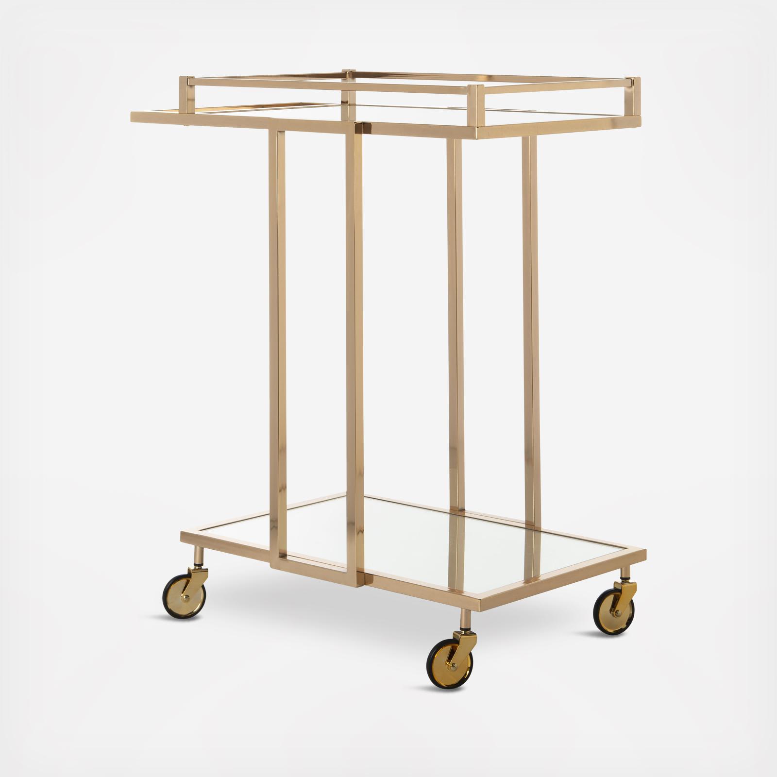 Capri 2-Tier Bar Cart 5 Capri 2-Tier Bar Cart