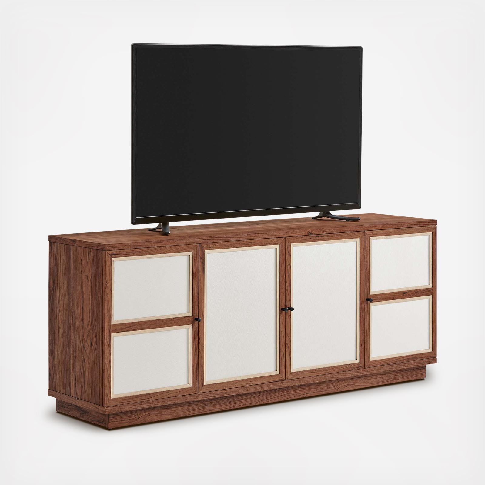 Capri TV Stand Media Console 6 Capri TV Stand Media Console