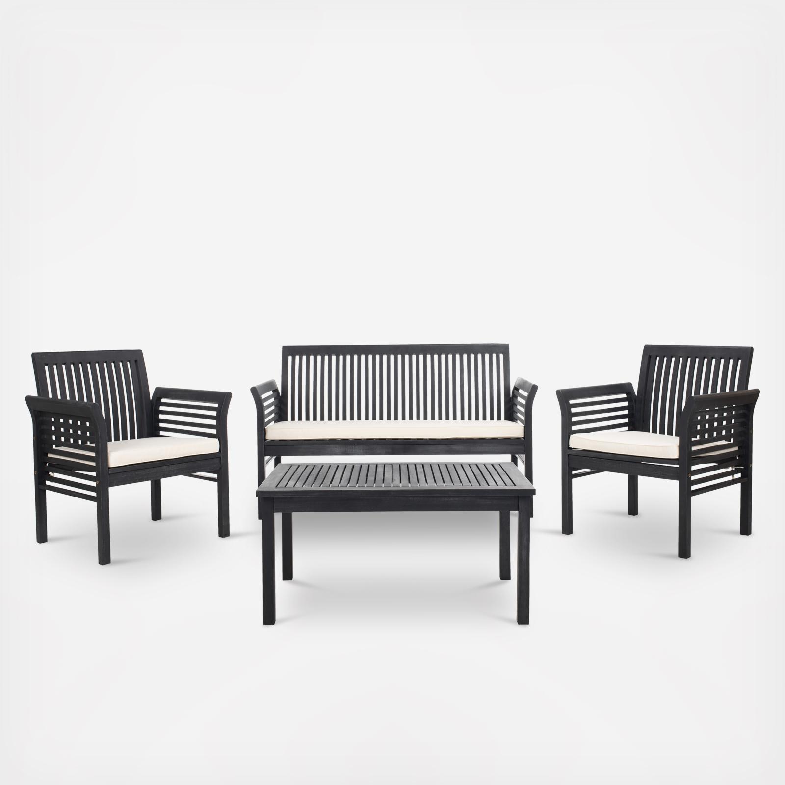 Carson 4-Piece Outdoor Set 2 Carson 4-Piece Outdoor Set