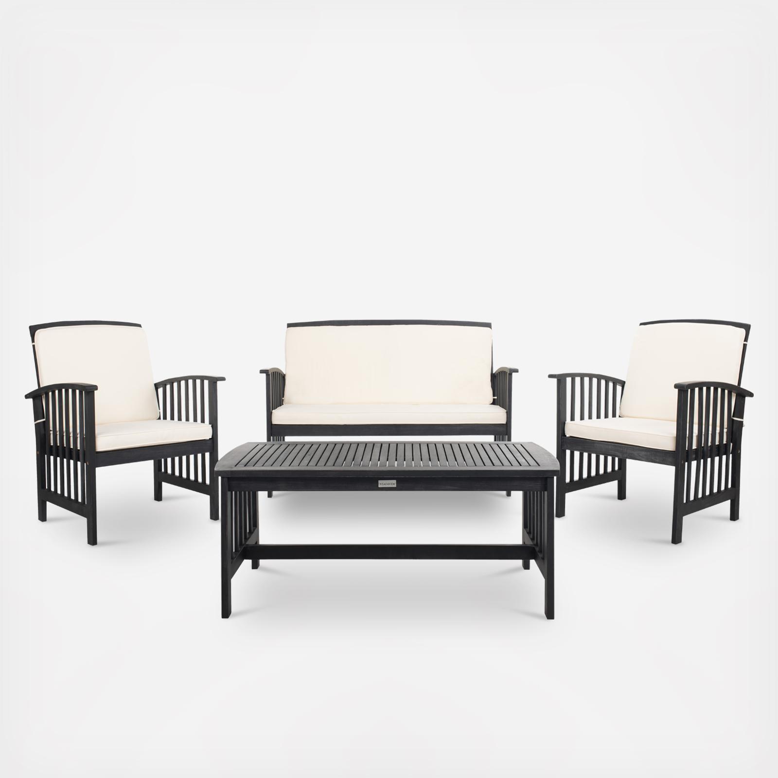 Carson 4-Piece Outdoor Set 3 Carson 4-Piece Outdoor Set