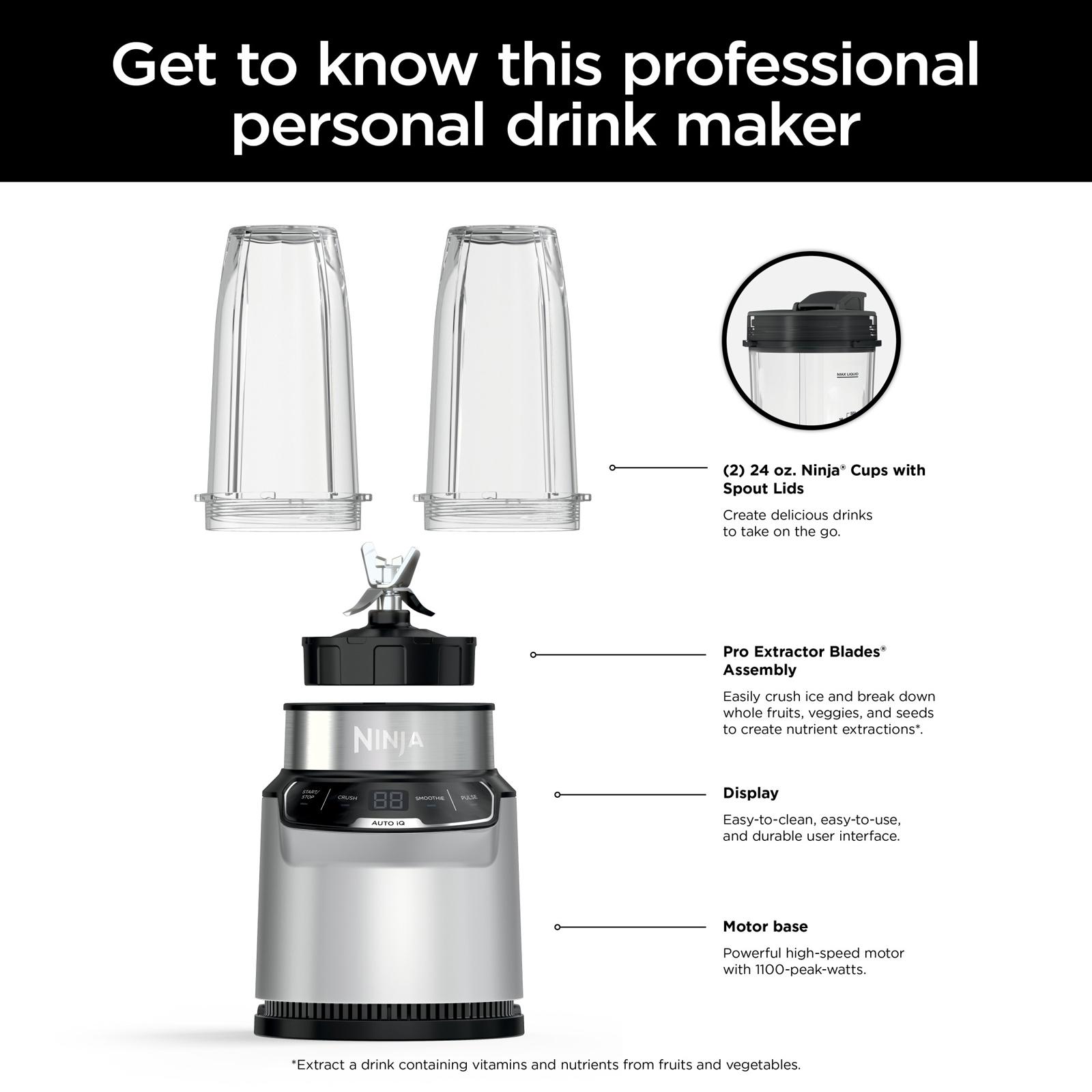 Nutri Pro Personal Blender with Auto-iQ 8 Nutri Pro Personal Blender with Auto-iQ