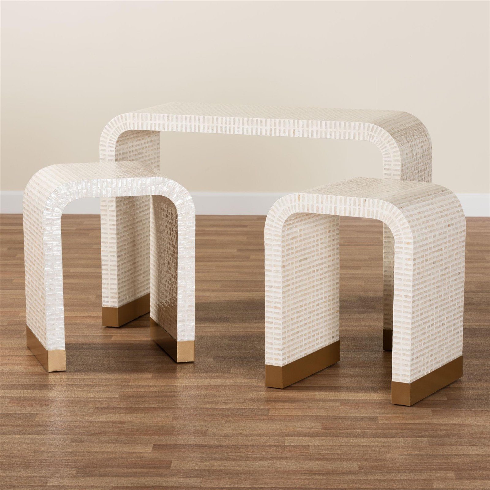 Carlyn Capiz Shell Console Table 5 Carlyn Capiz Shell Console Table